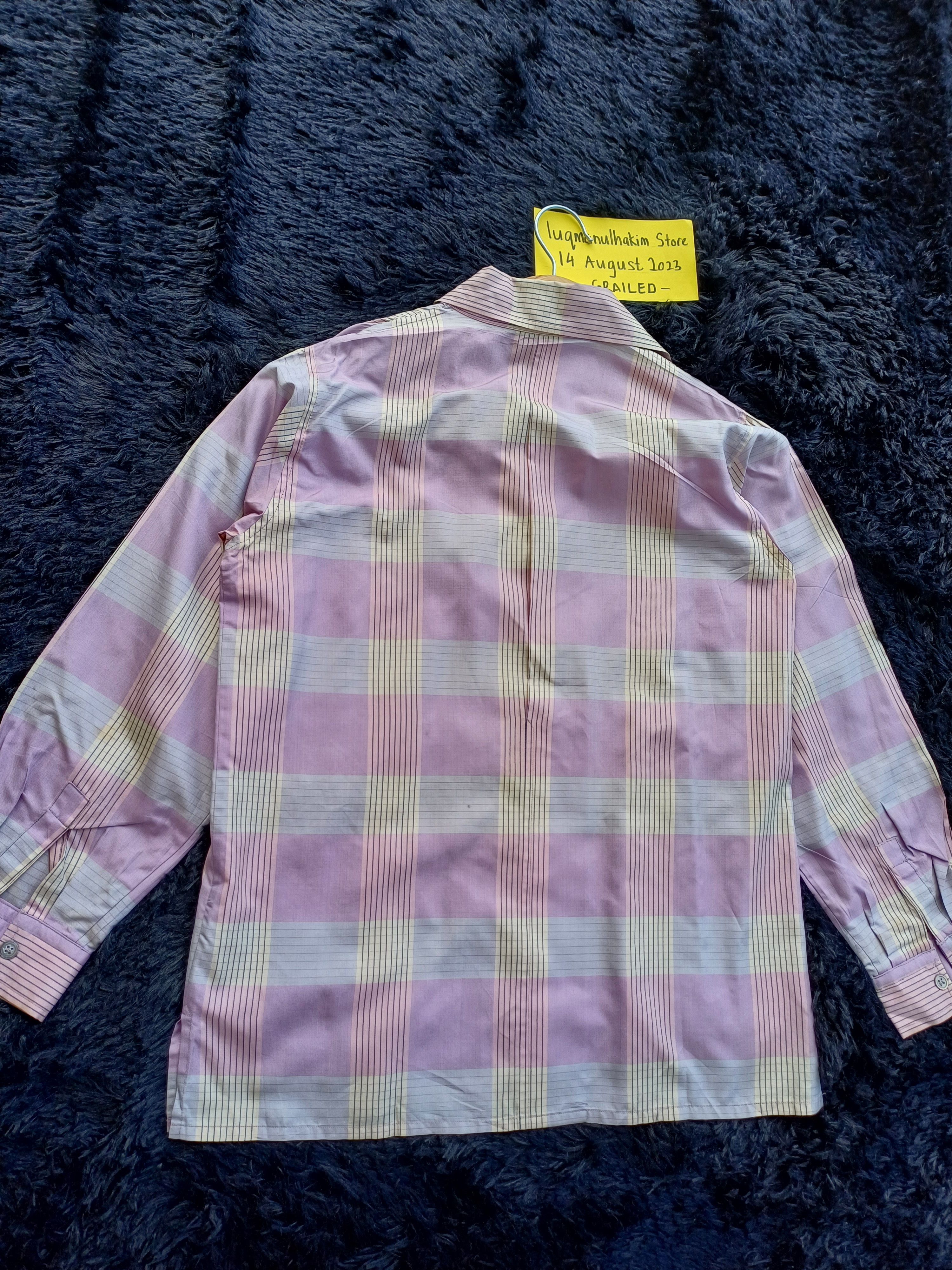 Issey Miyake Rare Vintage 90s Issey Miyake Pattern Collar Shirt Size US S / EU 44-46 / 1 - 11 Thumbnail