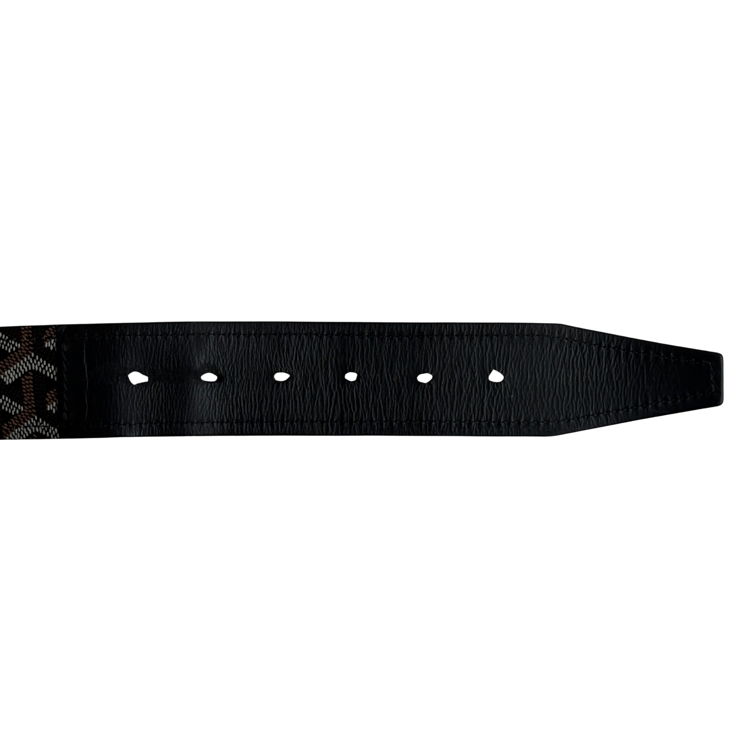 Goyard Goyard Black Florida Reversed Belt Size 34 - 7 Thumbnail