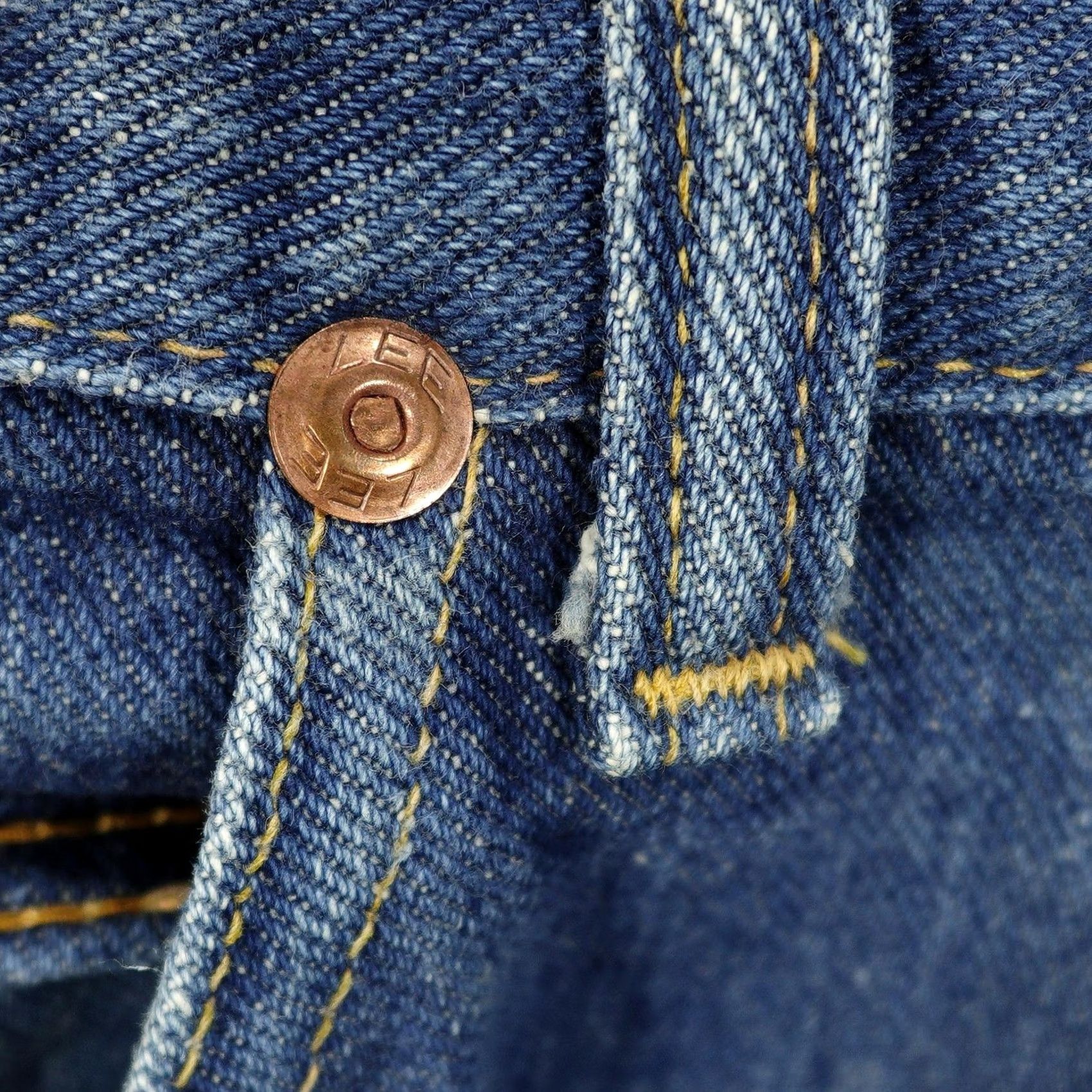 Vintage Lee Riders Jeans Mens 36x30 Blue 70s Talon 42 Union USA 