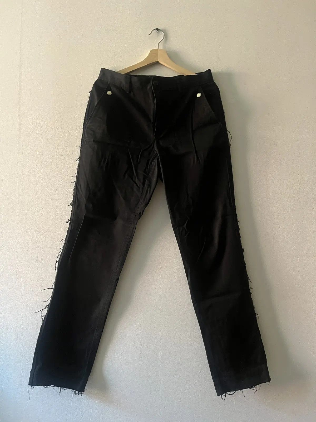 Takahiromiyashita The Soloist. SS18 Frayed Pants Size US 32 / EU 48 - 3 Thumbnail