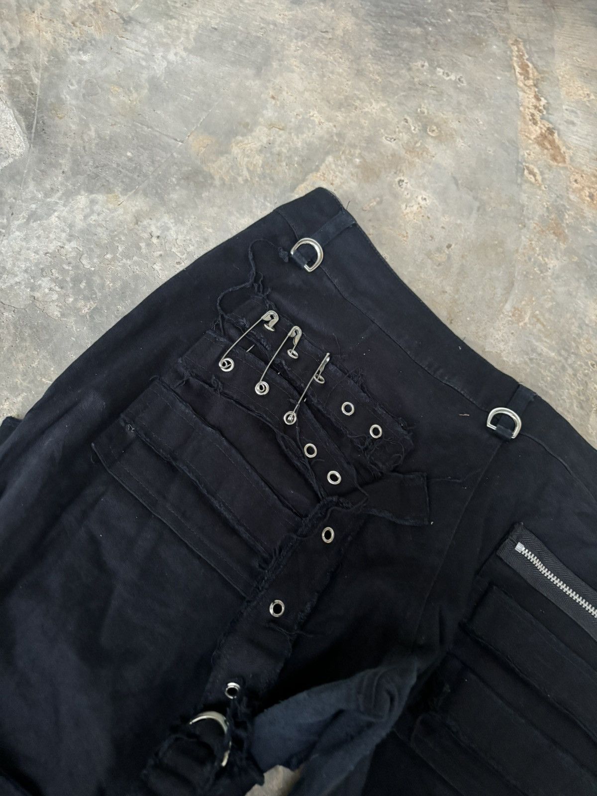 If Six Was Nine Y2k Body Line Ifsixwasnine Lgb Punk Style Pants Size US 34 / EU 50 - 8 Thumbnail