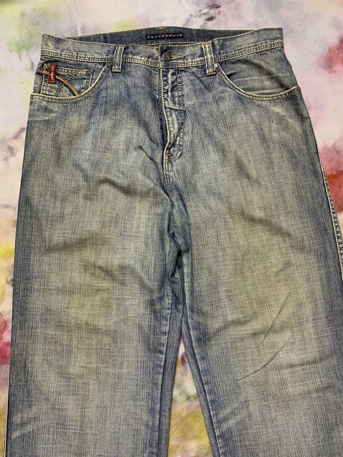 Fubu Vintage 90’s PELLE PELLE Baggy Oversized Rap Hip Hop Pants Size US 35 - 4 Thumbnail