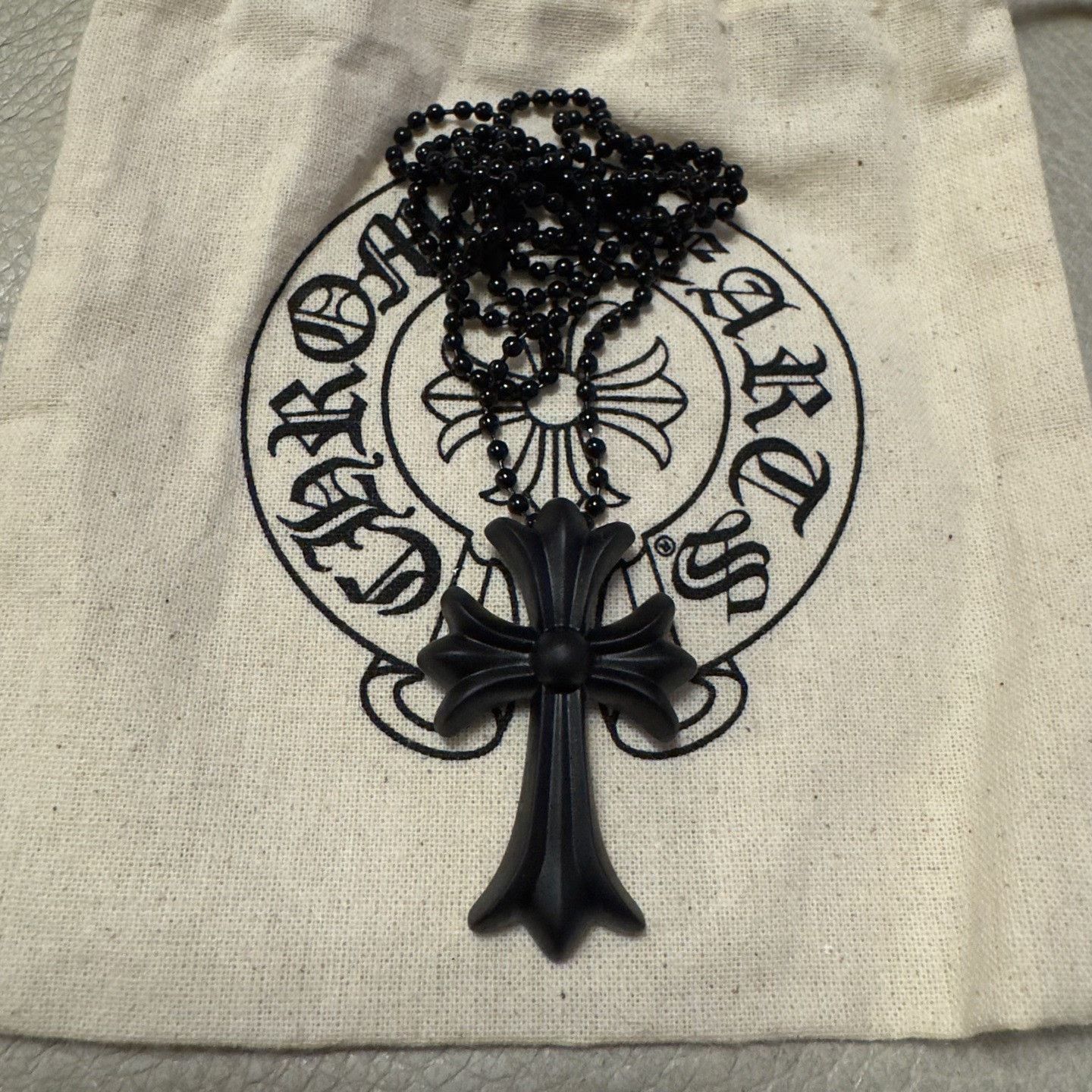 Chrome Hearts Chrome Hearts Black Jewelry M Men Size ONE SIZE - 1 Thumbnail