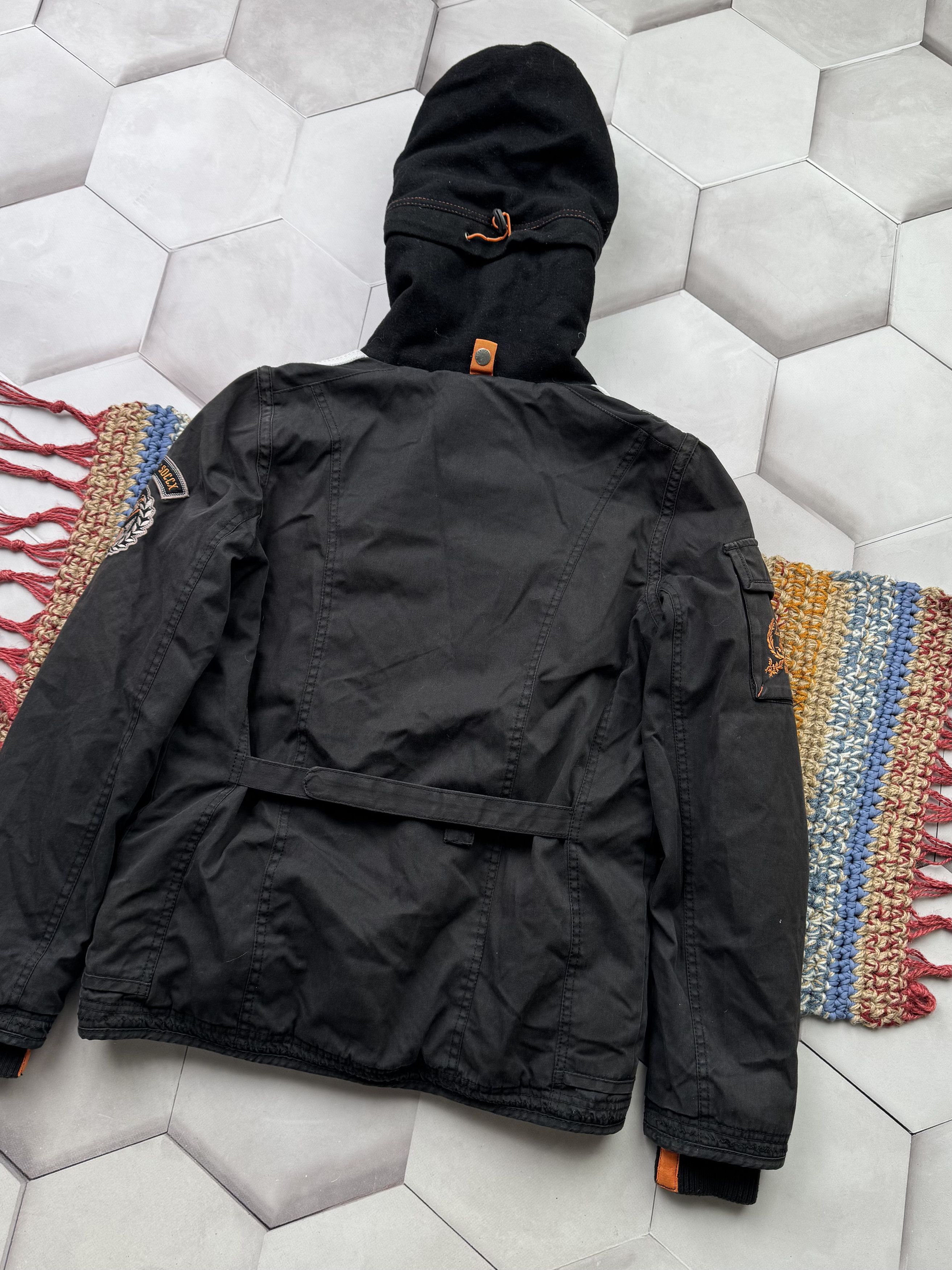 Japanese Brand Vintage Cropped Jacket With Faux Fur Hood (E4) Size US S / EU 44-46 / 1 - 9 Thumbnail