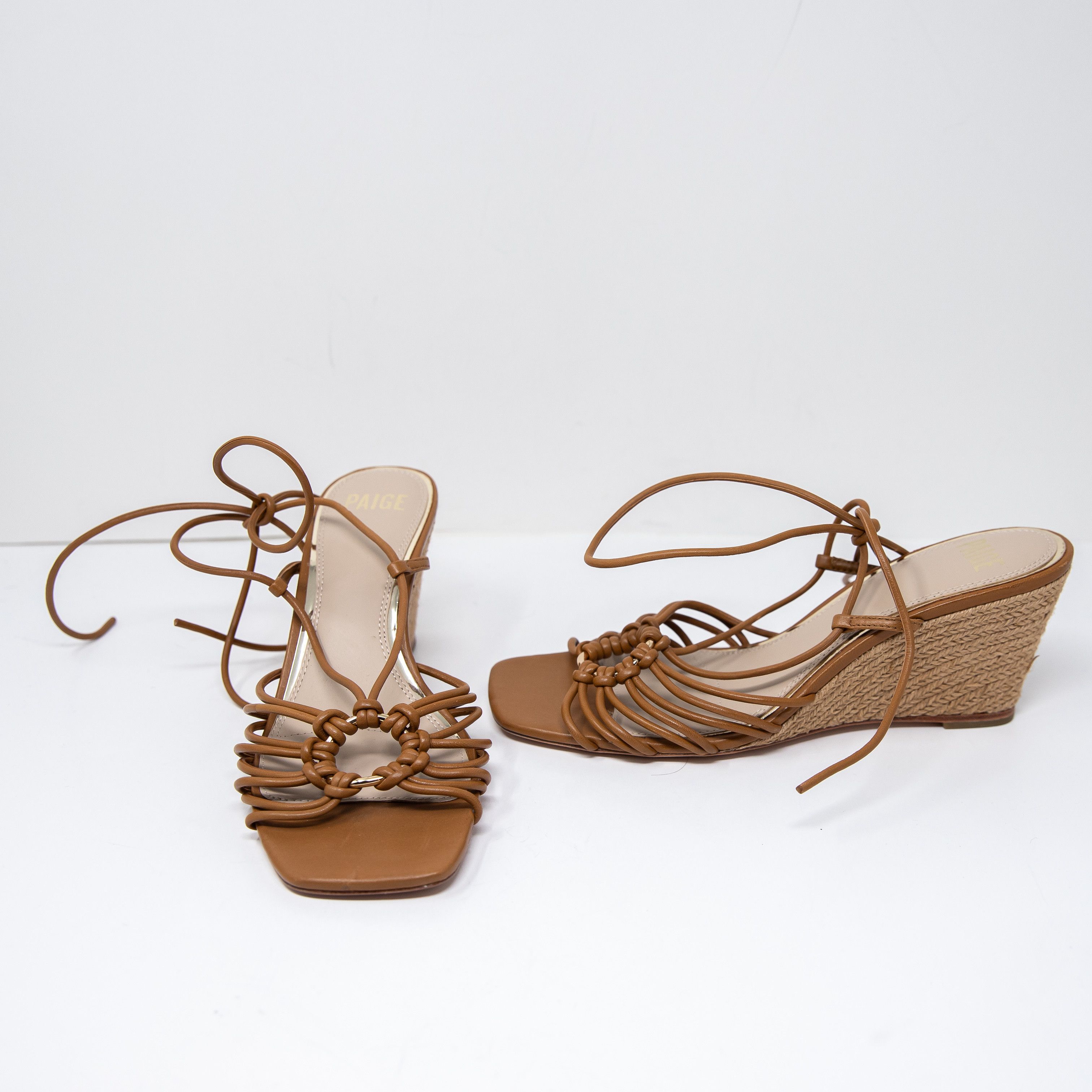 Paige Paige Sierra Genuine Leather Ring Open Toe Size US 9 / IT 39 - 1 Thumbnail