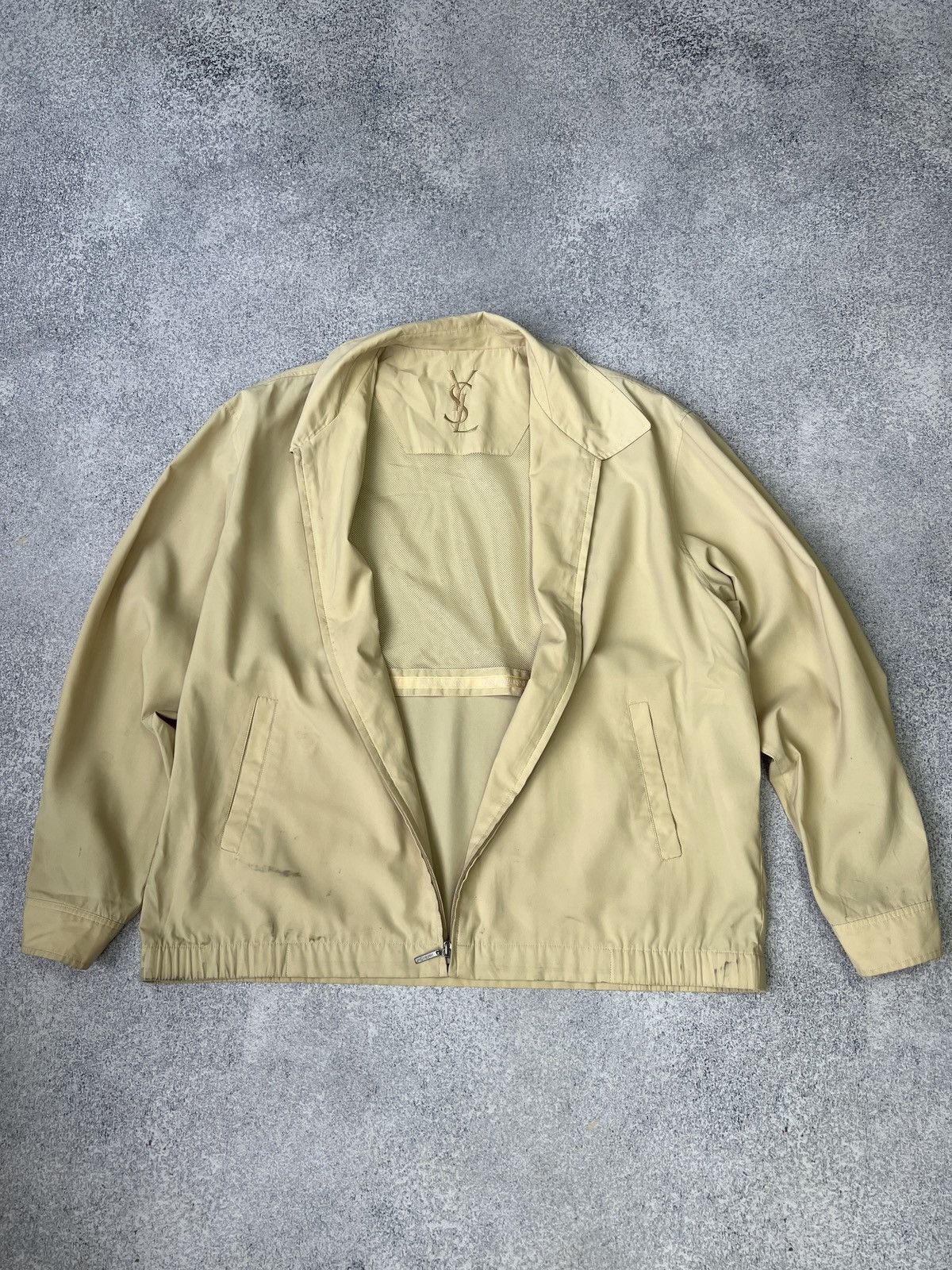 Vintage × Yves Saint Laurent Vintage YSL Yves Saint Laurent detroit light jacket Size US L / EU 52-54 / 3 - 8 Thumbnail