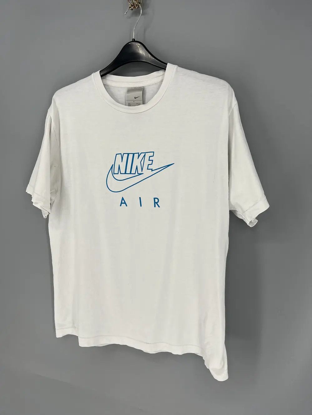 Nike × Vintage Vintage 90s Nike Swoosh Logo Tee Travis Scott Style Grailed Size US L / EU 52-54 / 3 - 3 Thumbnail
