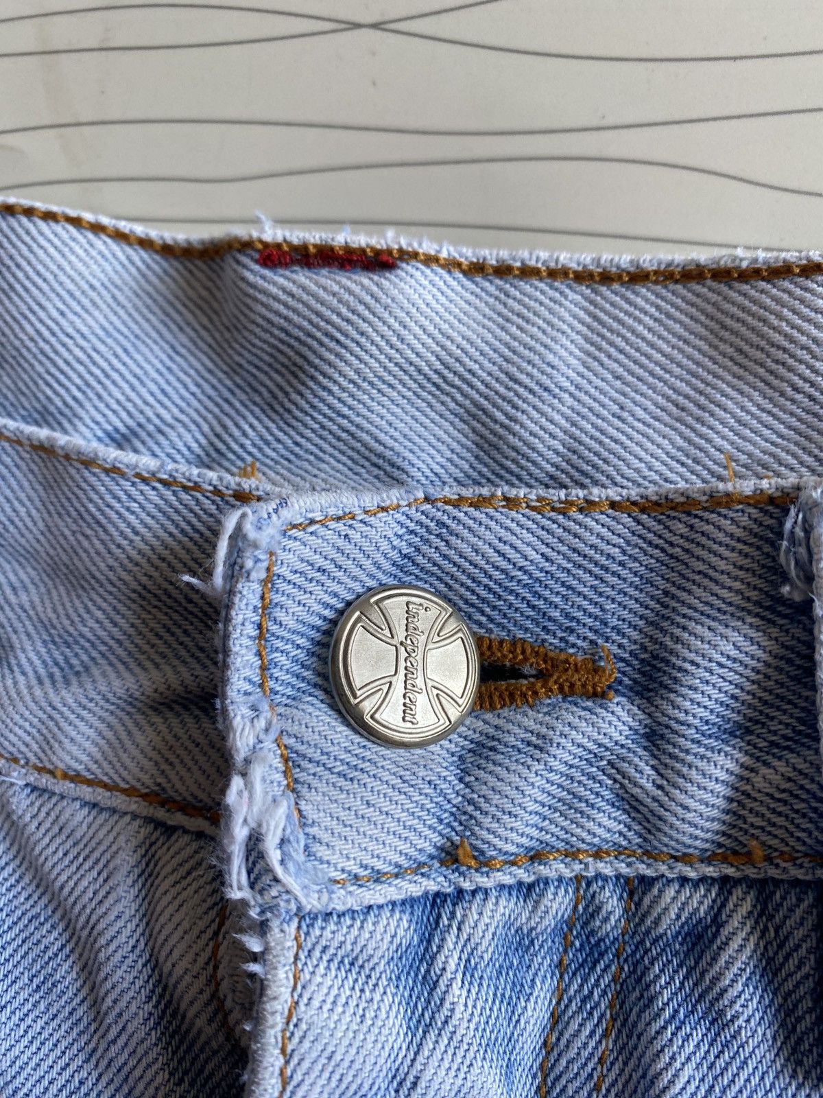 Independent Truck Co. 💥RARE💥 Vintage Baggy Jeans Independent Truck Company Size US 32 / EU 48 - 10 Thumbnail