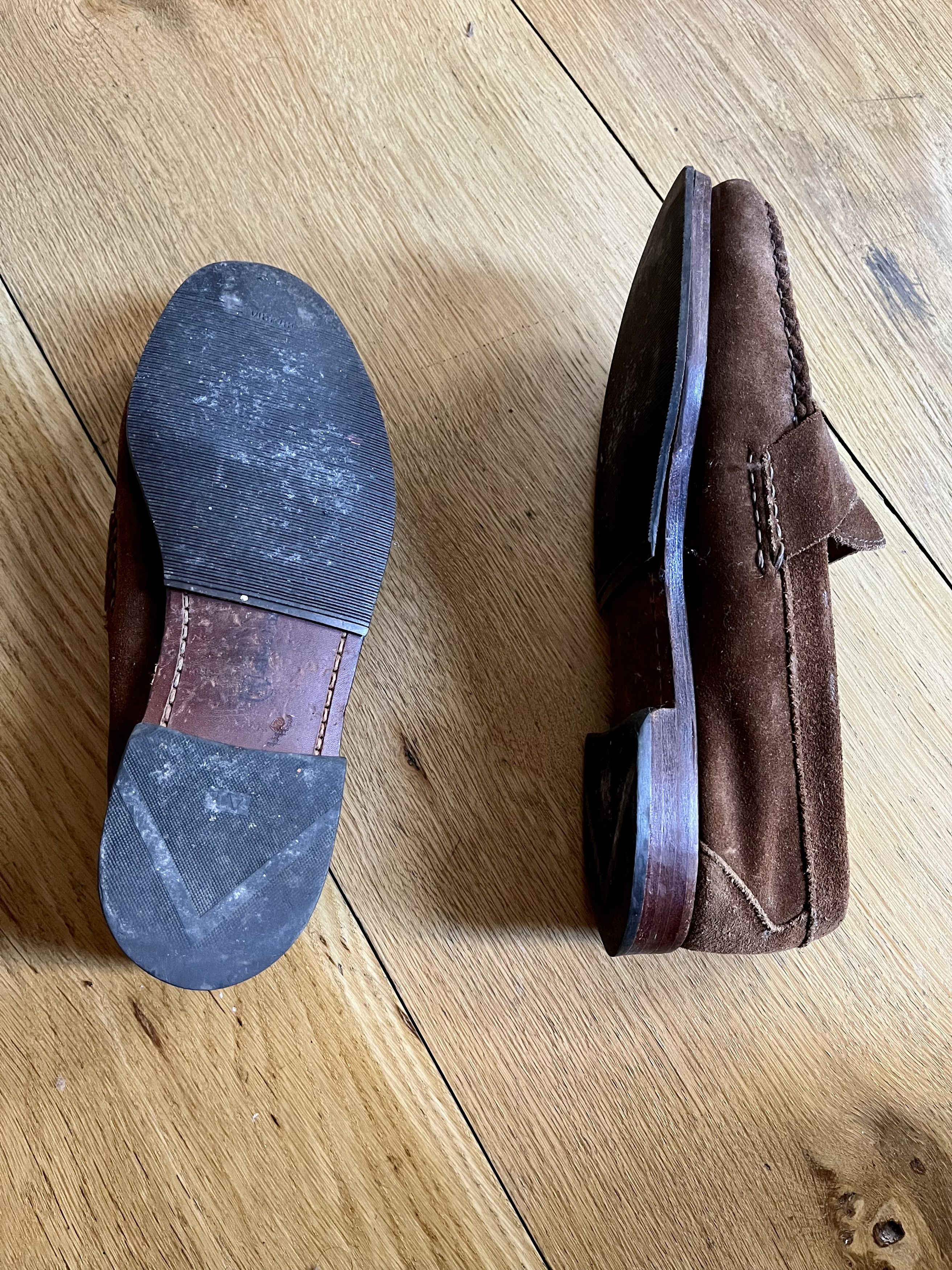 Allen Edmonds Allen Edmonds Snuff Suede Penny Loafers Men’s Size 9 Size US 9 / EU 42 - 7 Thumbnail