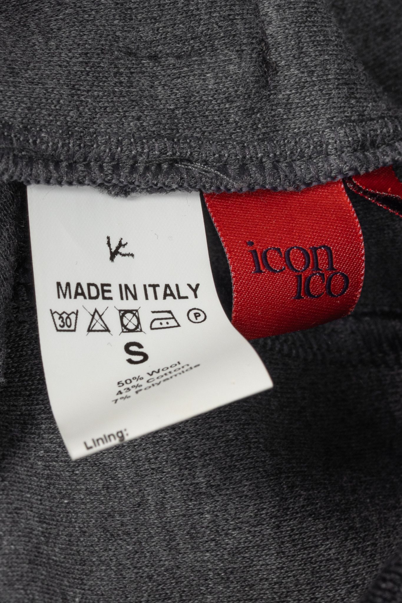 Other ISAIA Dark Grey Wool & Cotton Drawstring Trackpants Size 29" - 10 Thumbnail