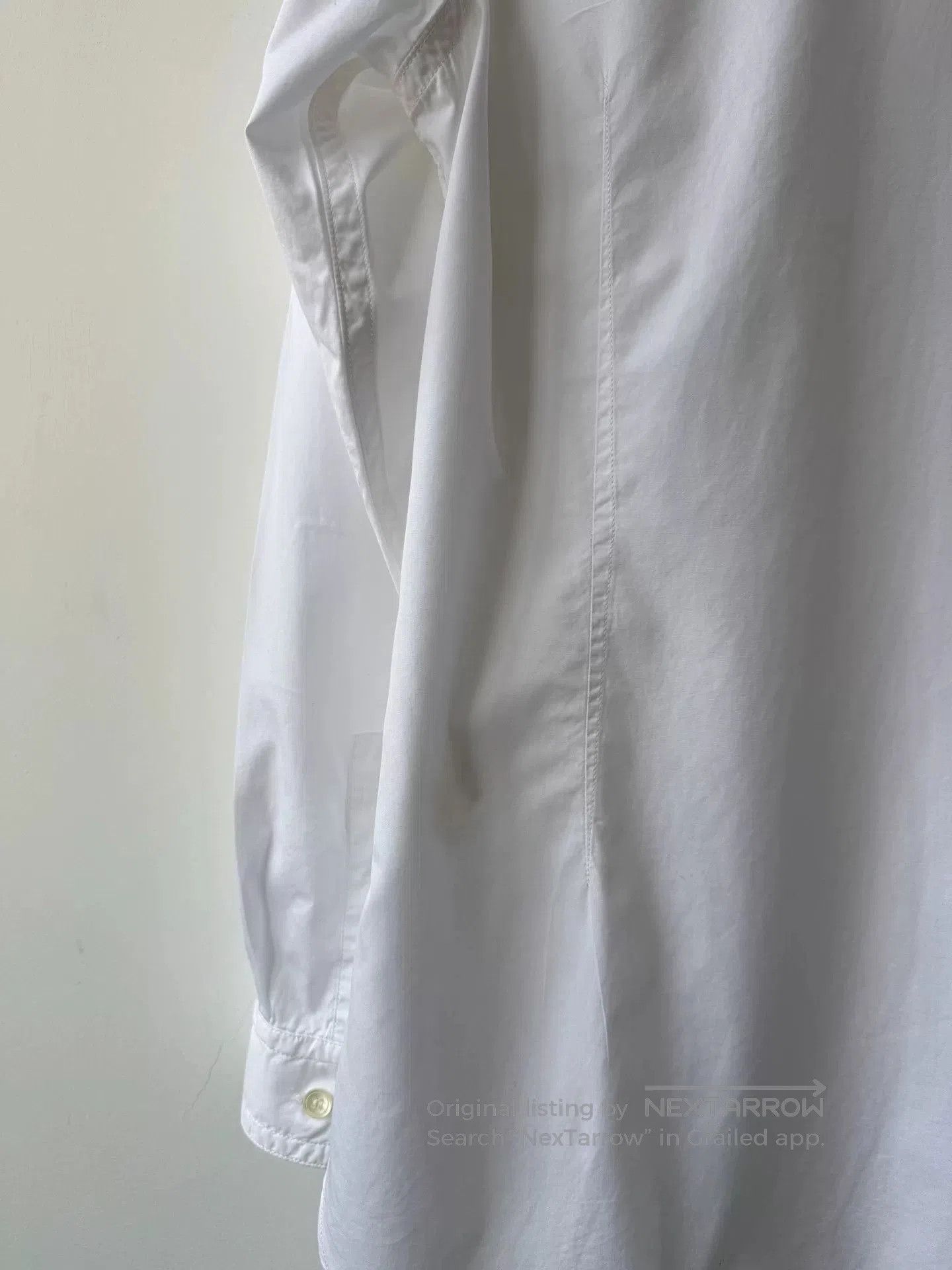 Yohji Yamamoto Yohji Yamamoto Pour Homme White Shirt. Size US L / EU 52-54 / 3 - 6 Thumbnail