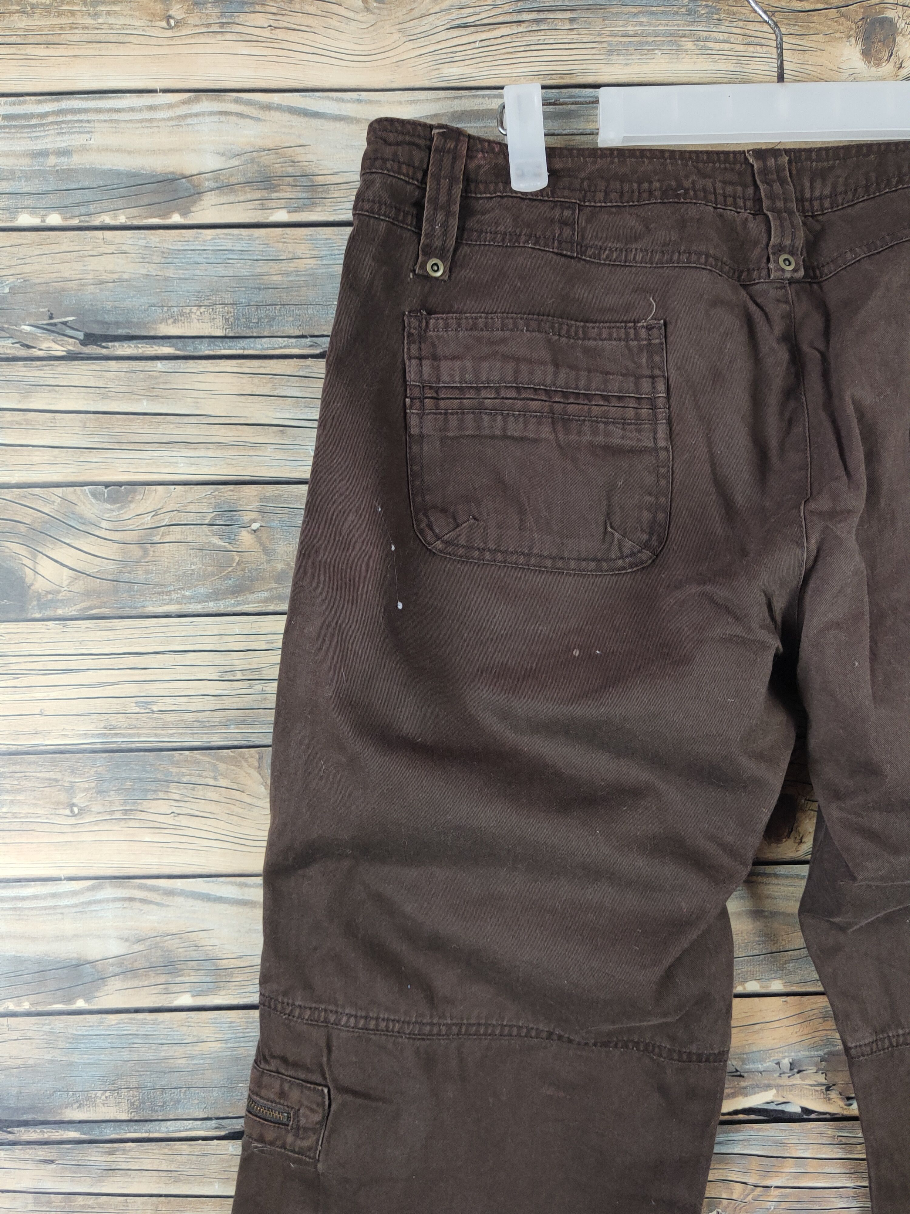 Other DL Natural Reflections Brown Multipocket Cargo Pants #943 Size 36" / US 14 / IT 50 - 8 Thumbnail