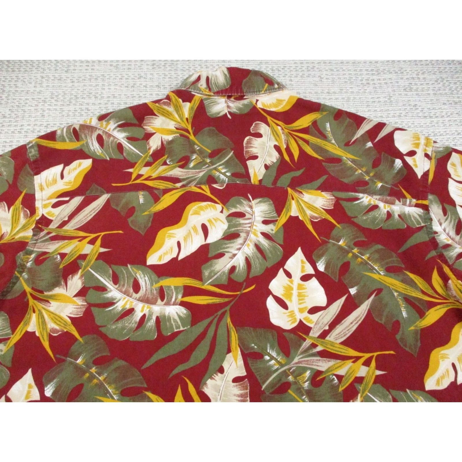 ALOHAS VINTAGE Twenty X Shirt Mens XL Red Hawaiian Aloha Tropical Button-Front Short Sleeve Shirt Boy? Size US XL / EU 56 / 4 - 7 Thumbnail