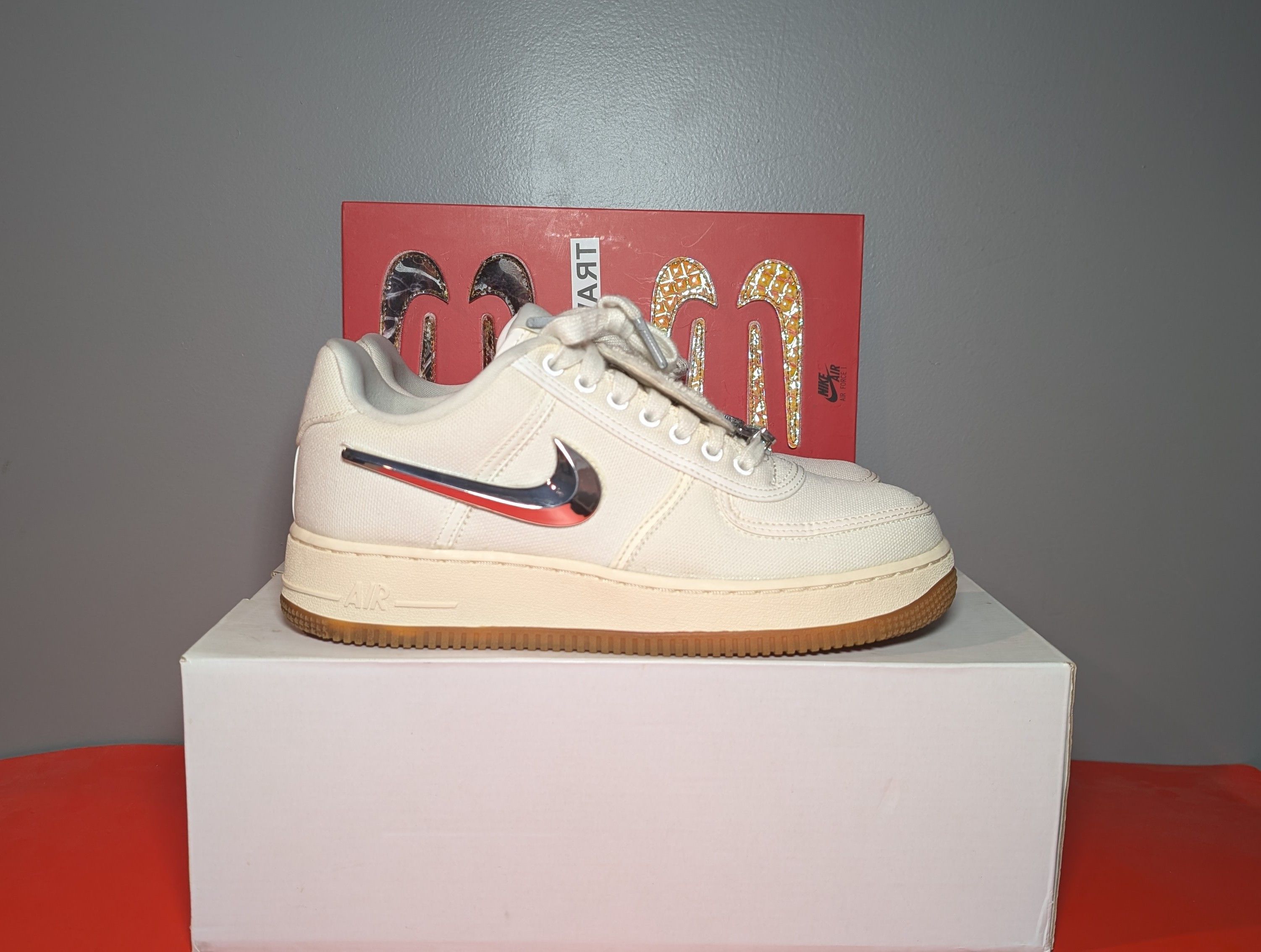 Af1 x travis scott sail deals