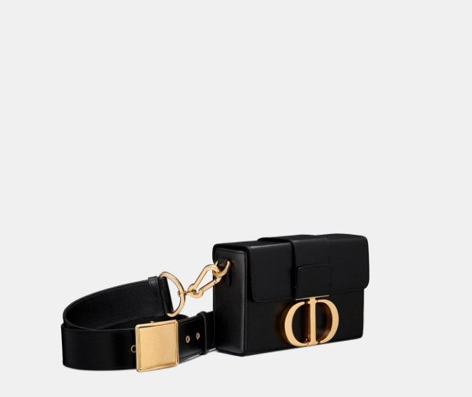 Dior o1w1db10824 Size: OS / Montaigne Box Bag in Black Size ONE SIZE - 1 Thumbnail