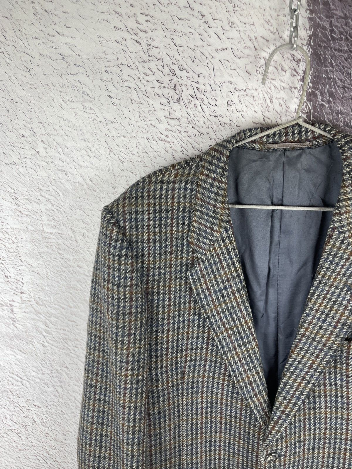 Other Marzotto Serie Oro vintage 70s 80s wool 2 button blazer Size 44R - 3 Thumbnail