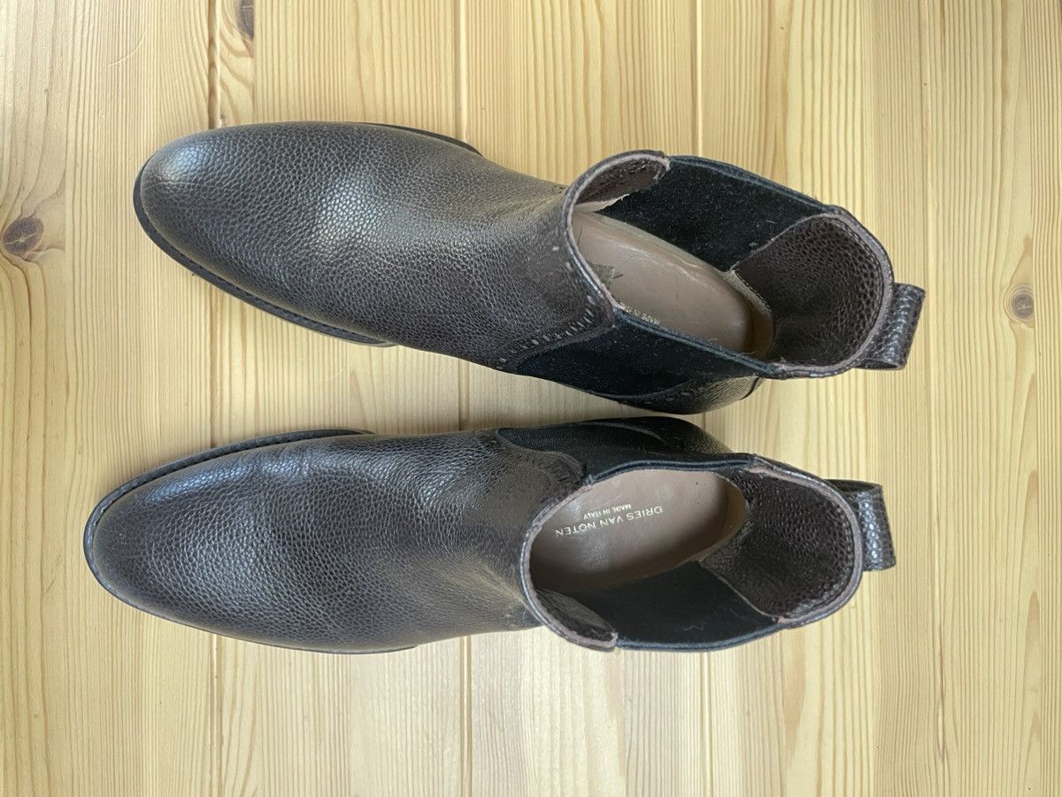 Dries Van Noten Dries Van Noten Pebble Grain Chelsea boots Size US 7.5 / EU 40-41 - 2 Thumbnail