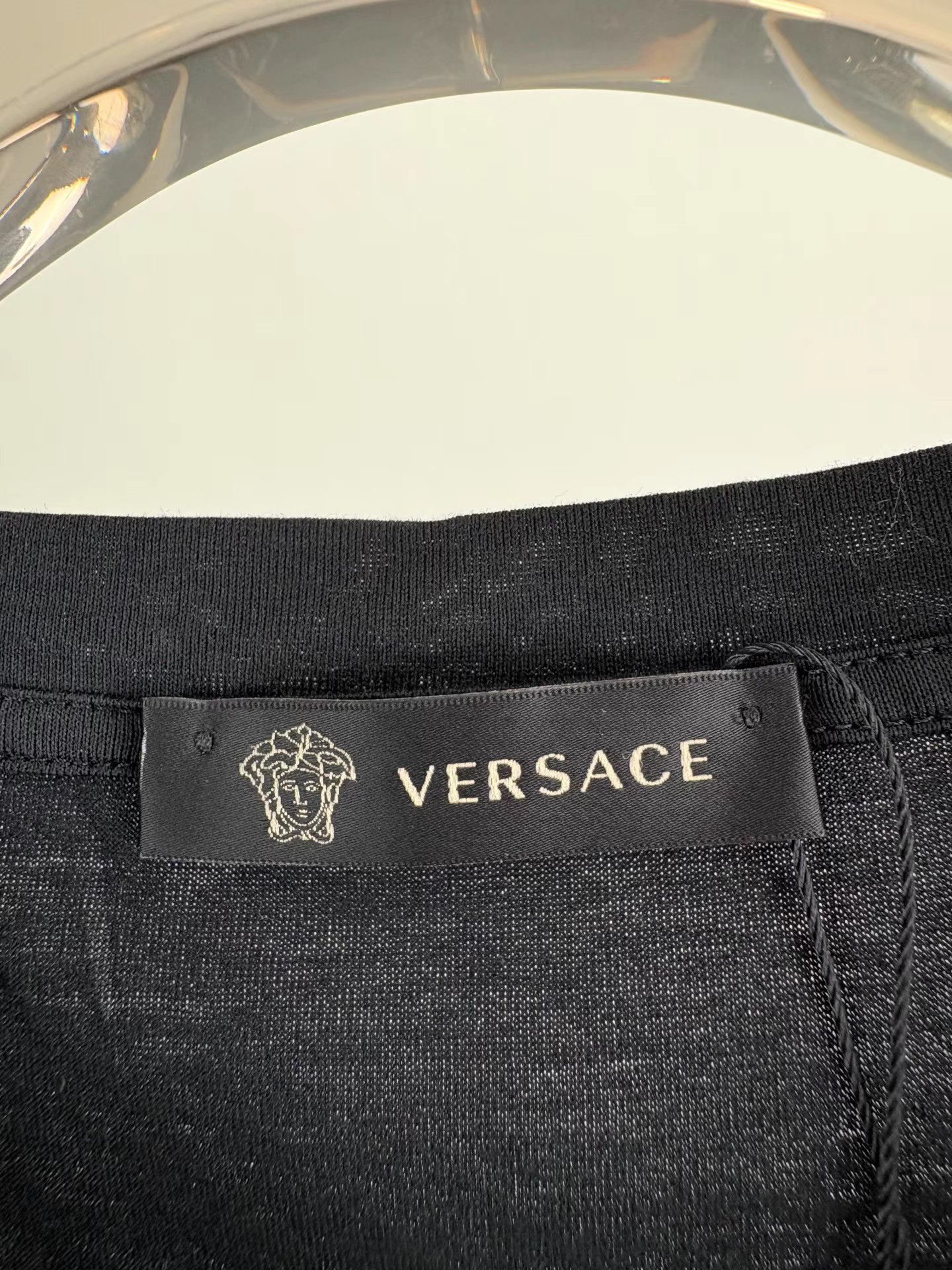 Versace VERSACE Gold Thread Medusa Embroidered T-shirt K1 Size US XXL / EU 58 / 5 - 4 Thumbnail