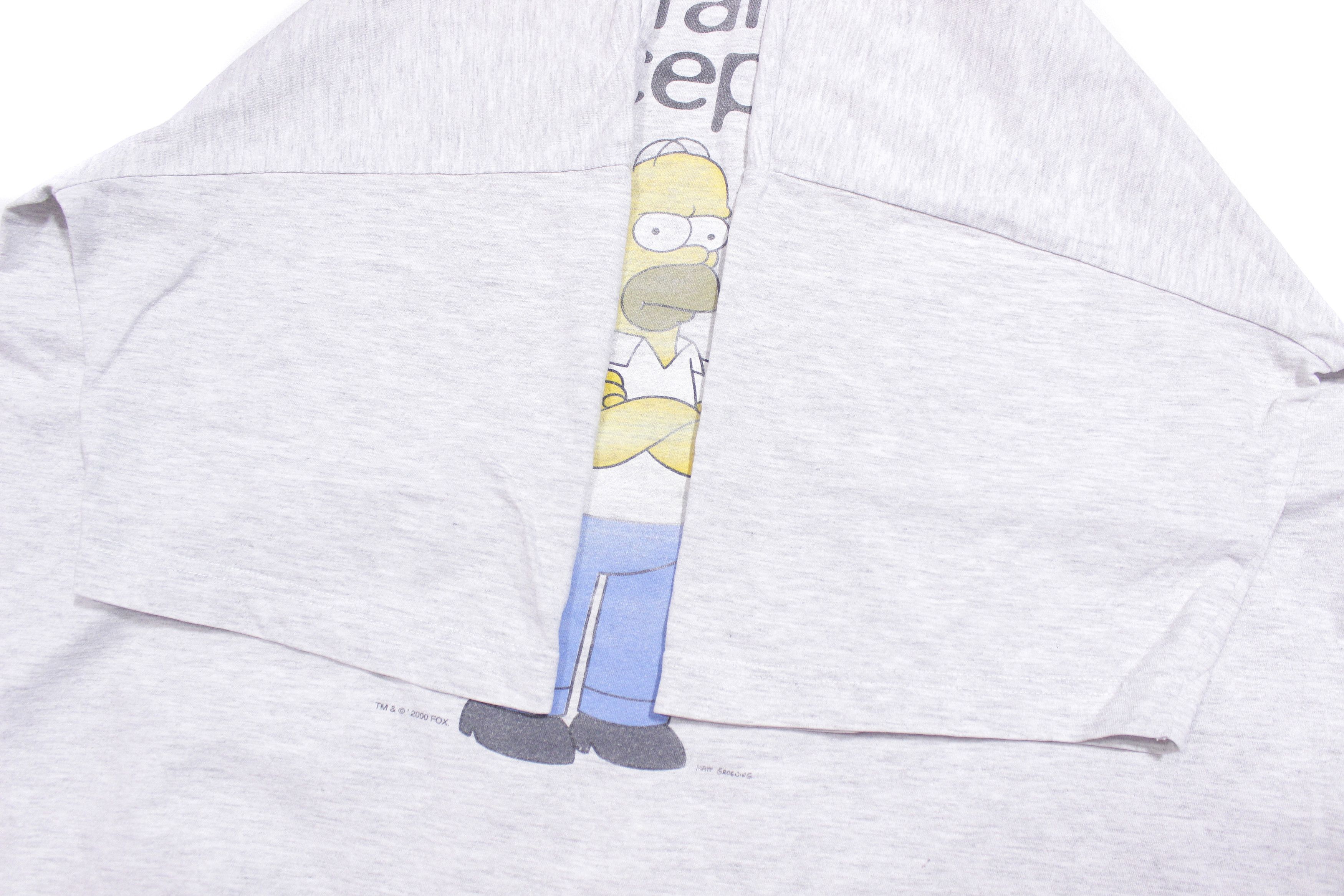 Cartoon Network 2000 Simpsons Homer Big Logo T-Shirt Size US XL / EU 56 / 4 - 7 Thumbnail