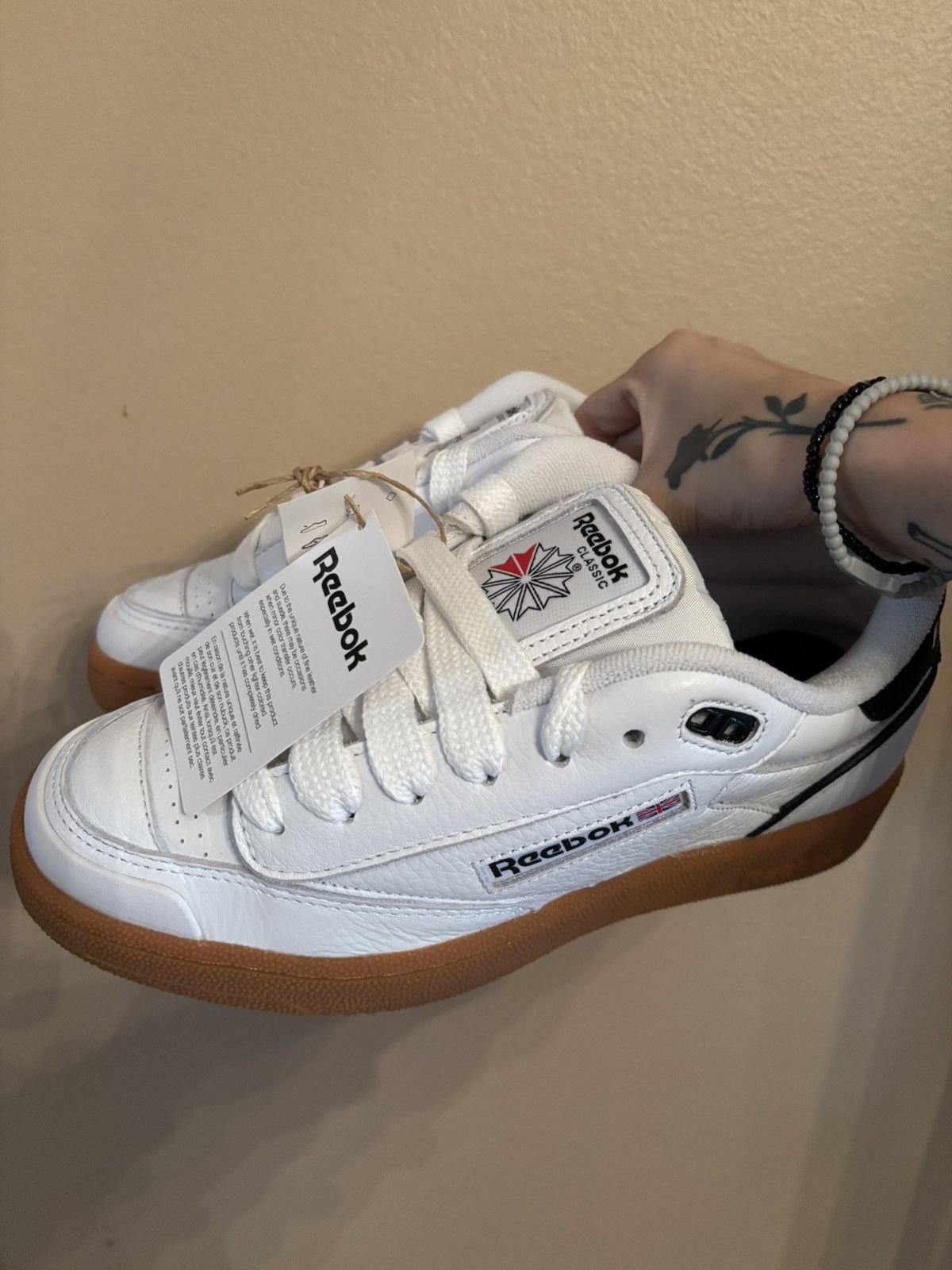 Reebok Reebok Club C Bulc 'White Black Gum' Size US 6.5 / EU 39-40 - 6 Thumbnail