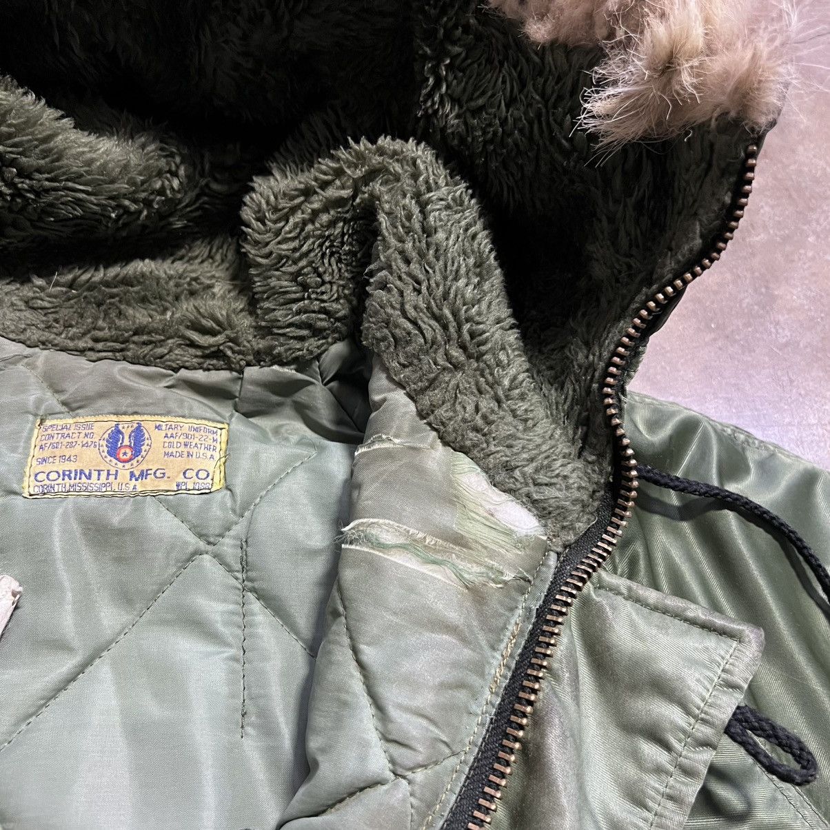 Vintage Vintage Cornith Mfg Military Parka N3B USAF Cold Weather 70s Size US M / EU 48-50 / 2 - 10 Thumbnail