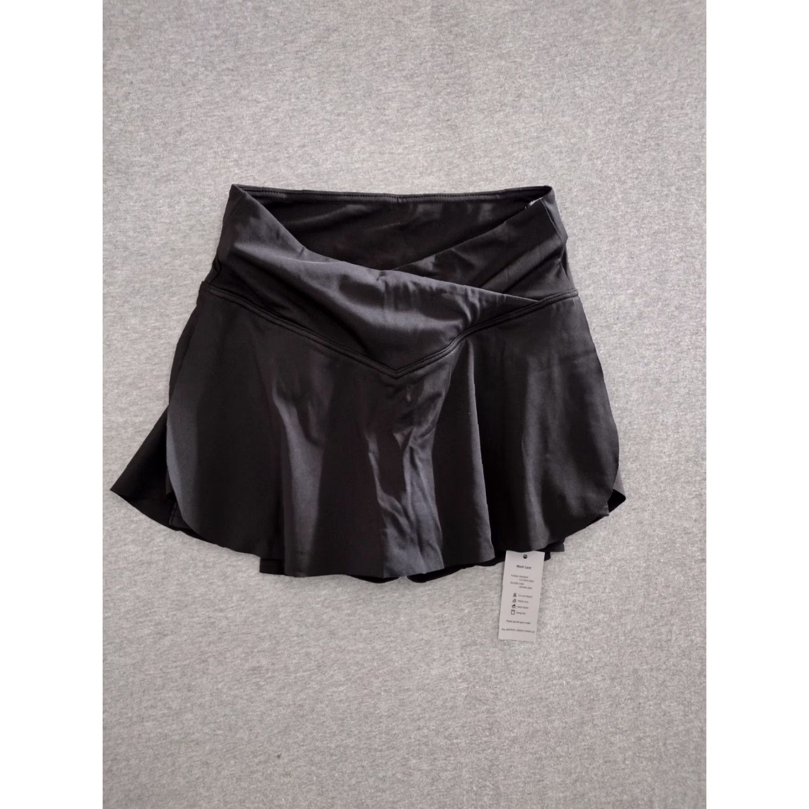 Vintage Hey Girl Skort Flare Active Women's Tennis Black Size S Size ONE SIZE - 2 Thumbnail