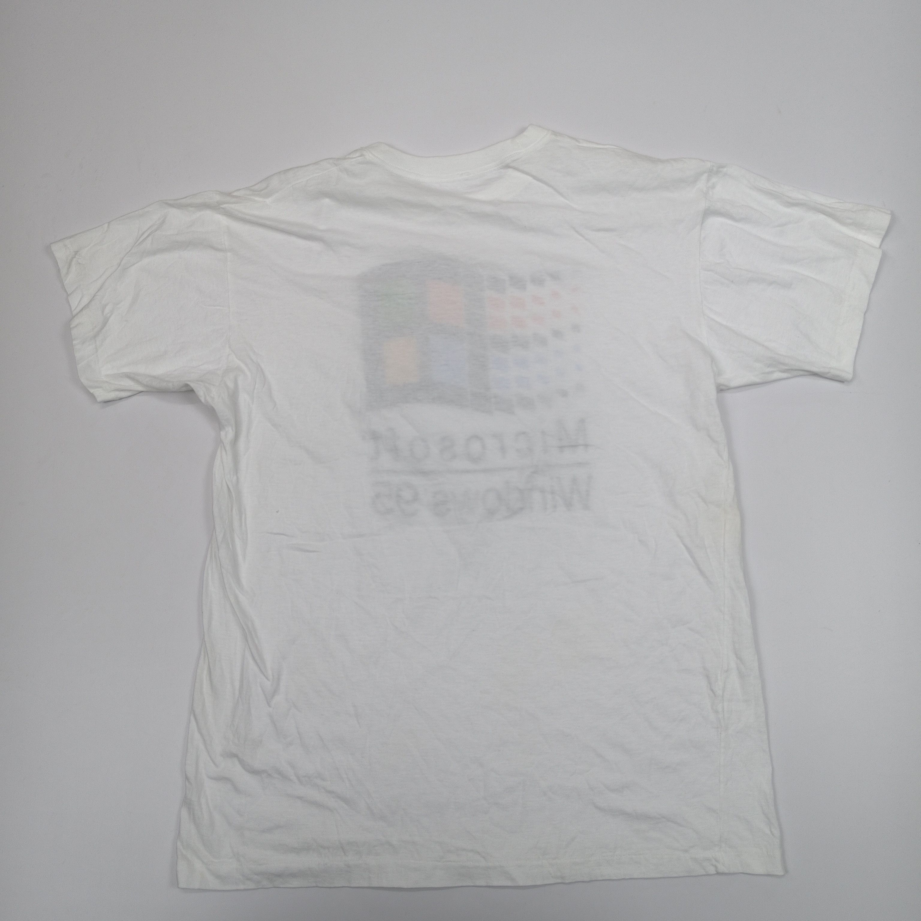 Band Tees 90s Microsoft Windows 95 #D Size US M / EU 48-50 / 2 - 2 Thumbnail