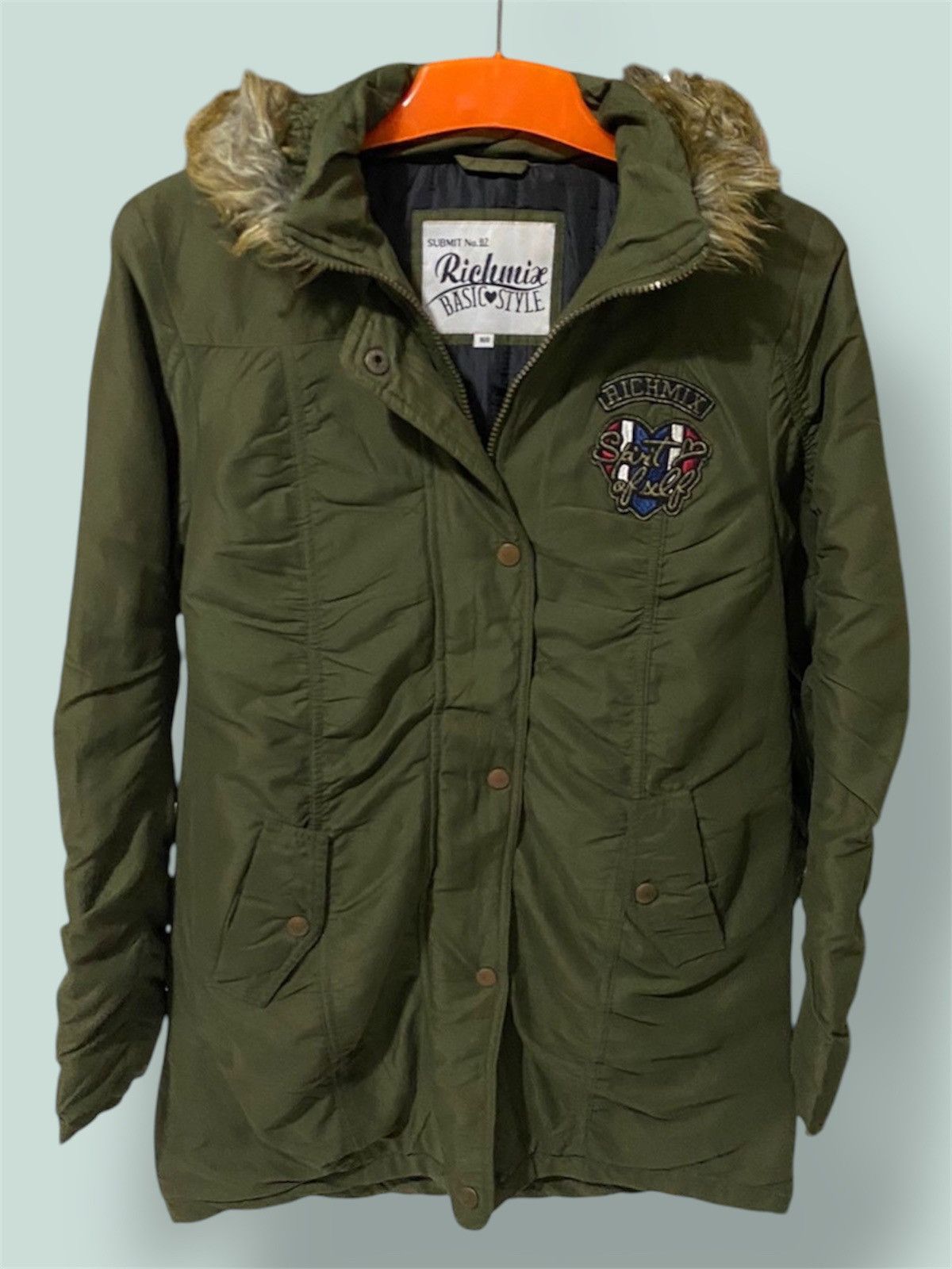 Japanese Brand Rich Mix Fur Parkas Size XS / US 0-2 / IT 36-38 - 3 Thumbnail