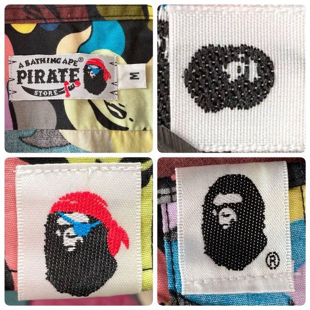 Bape ☠️Pirates Store limited☠️ BAPE multi camo shirt a bathing ape Size US M / EU 48-50 / 2 - 5 Thumbnail