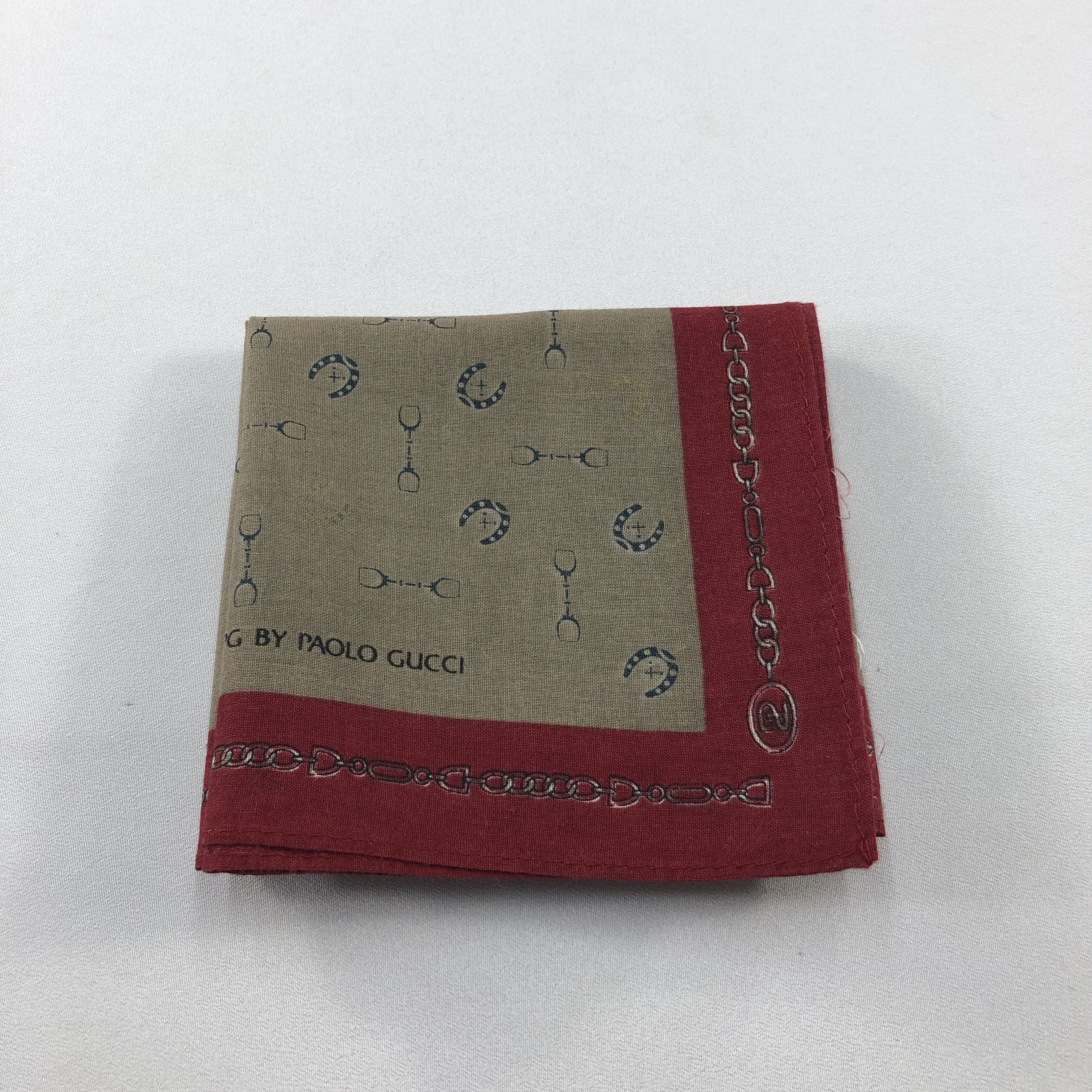 Paolo Gucci PG by Paolo Gucci Handkerchief Neckerchief Bandana H3099 Size ONE SIZE - 5 Thumbnail