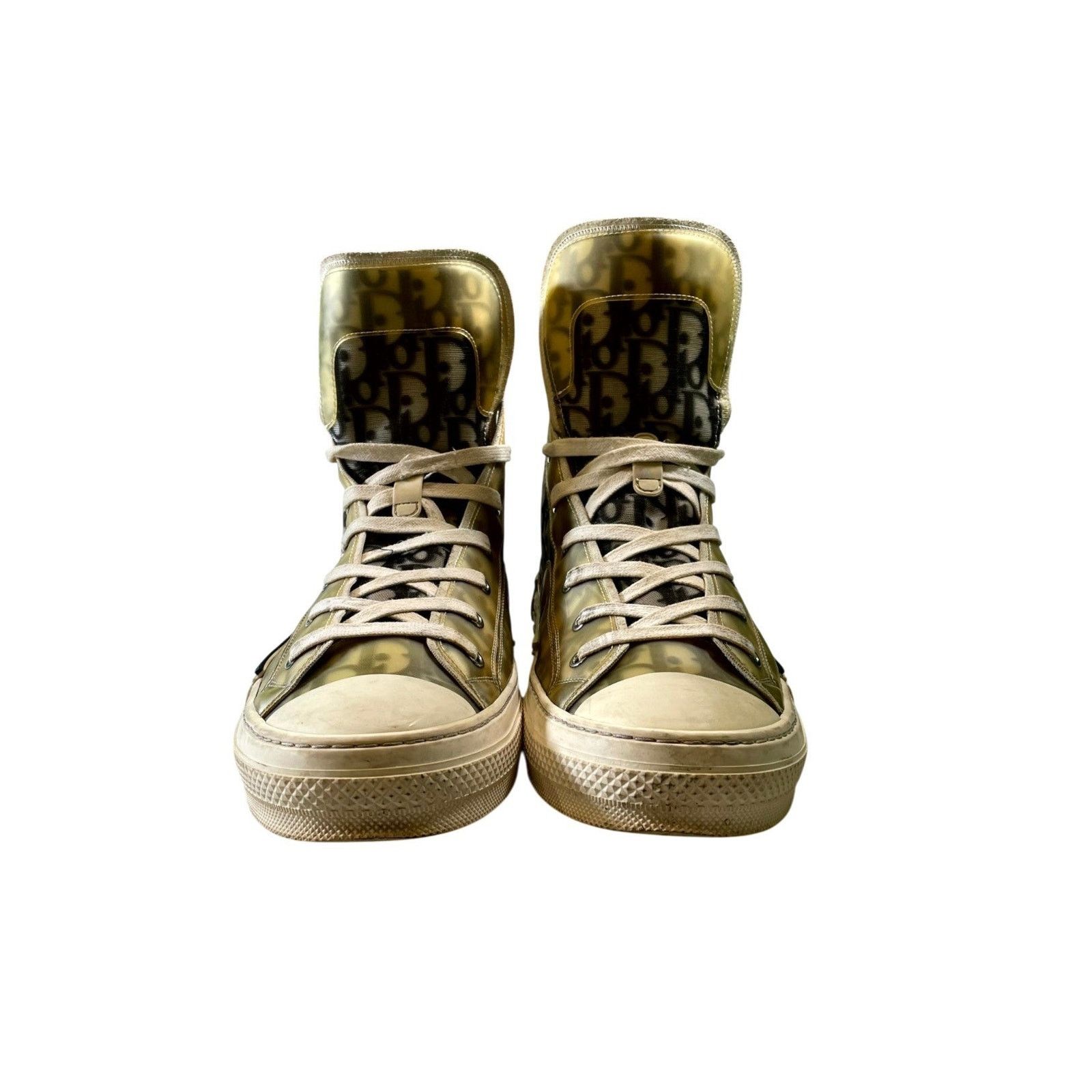 Dior Dior "B23 Monogram" (Yellowed) & White Sneakers Size US 14 / EU 47 - 3 Thumbnail