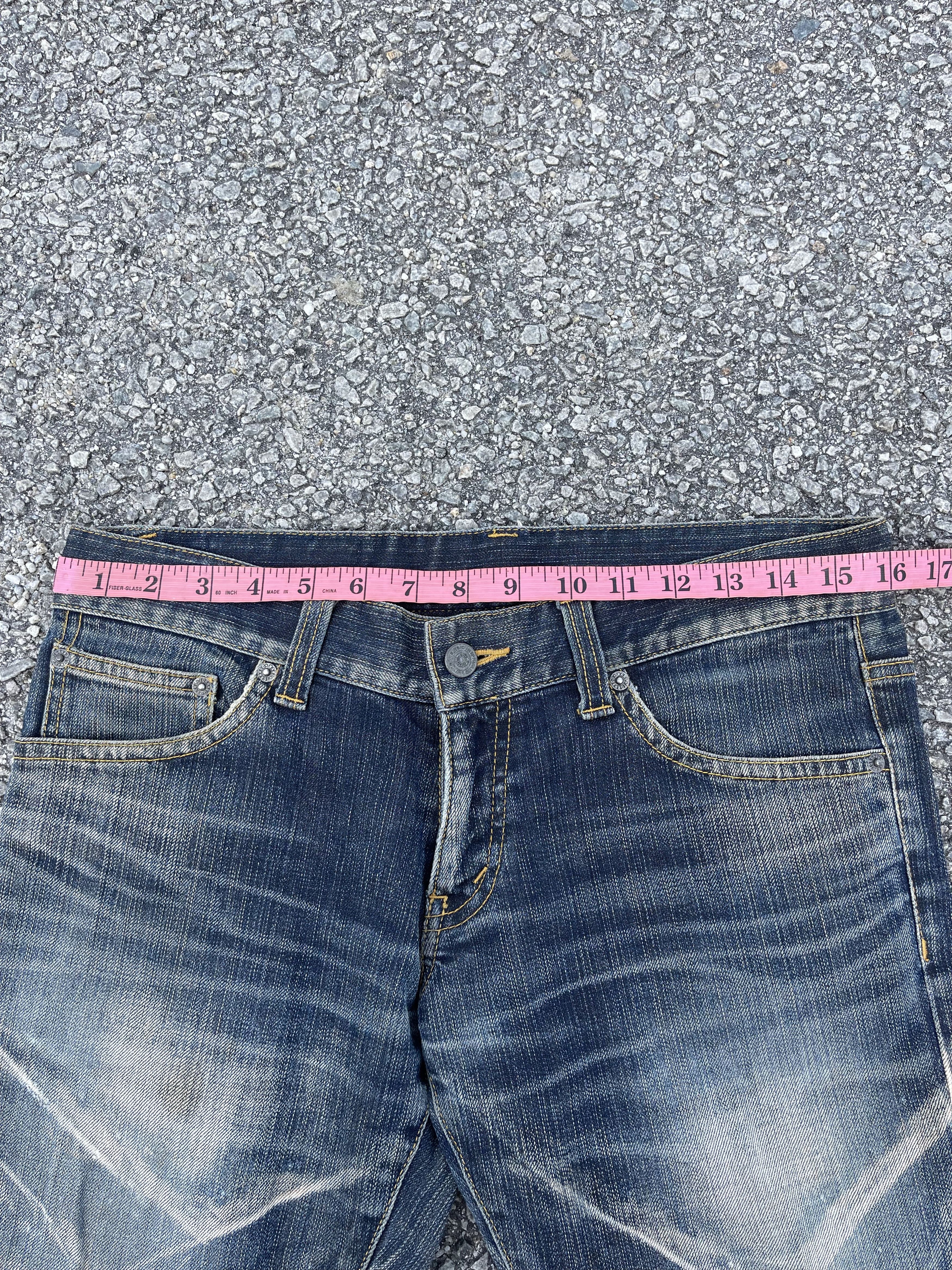 Beauty Beast × If Six Was Nine × Tornado Mart Tornado Mart Knee Ripped Super Flare Jeans Size US 32 / EU 48 - 7 Thumbnail
