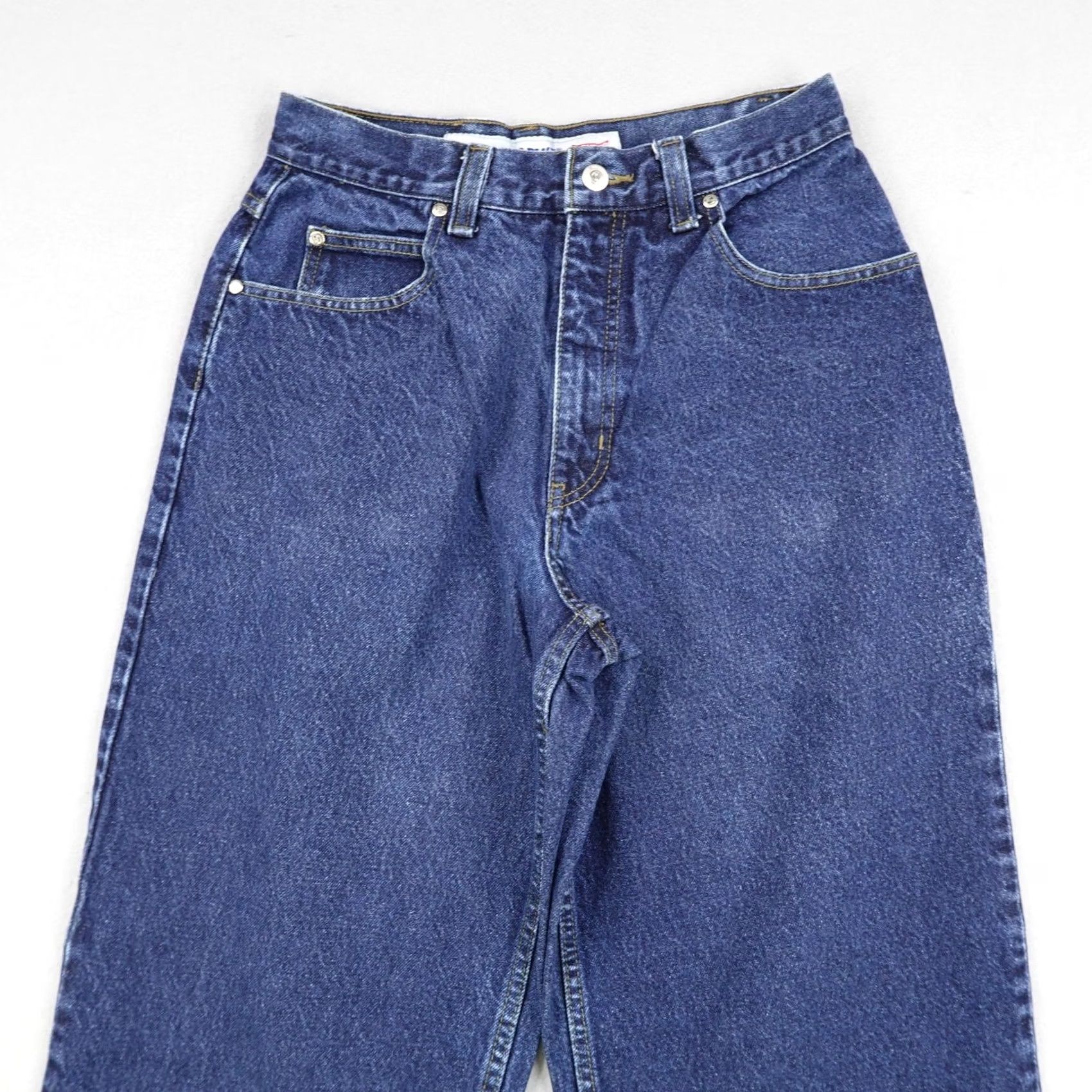 VINTAGE Anchor Blue Jeans Mens 31x30 Blue Denim Beyond Baggy Wide 