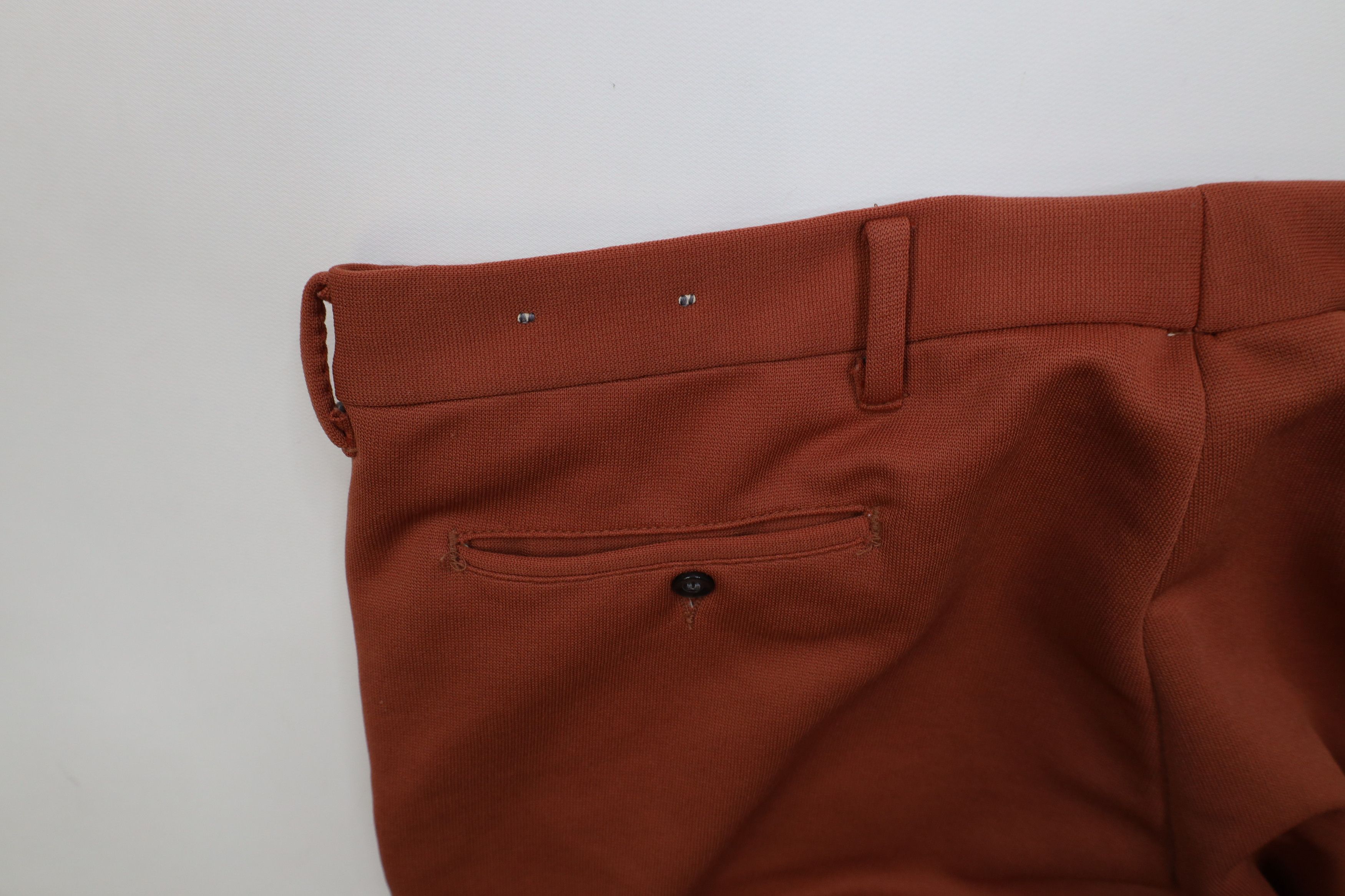 Vintage Vintage 70s Streetwear Bell Bottoms Chino Pants Orange USA Size US 36 / EU 52 - 12 Thumbnail