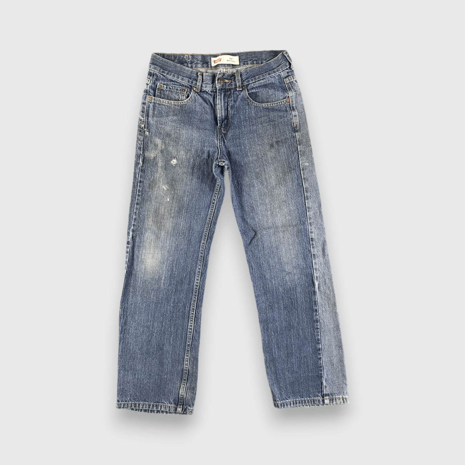 Levi's Vintage Blue Wash Levis 550 Jeans-J3390 Size 30" / US 8 / IT 44 - 1 Thumbnail