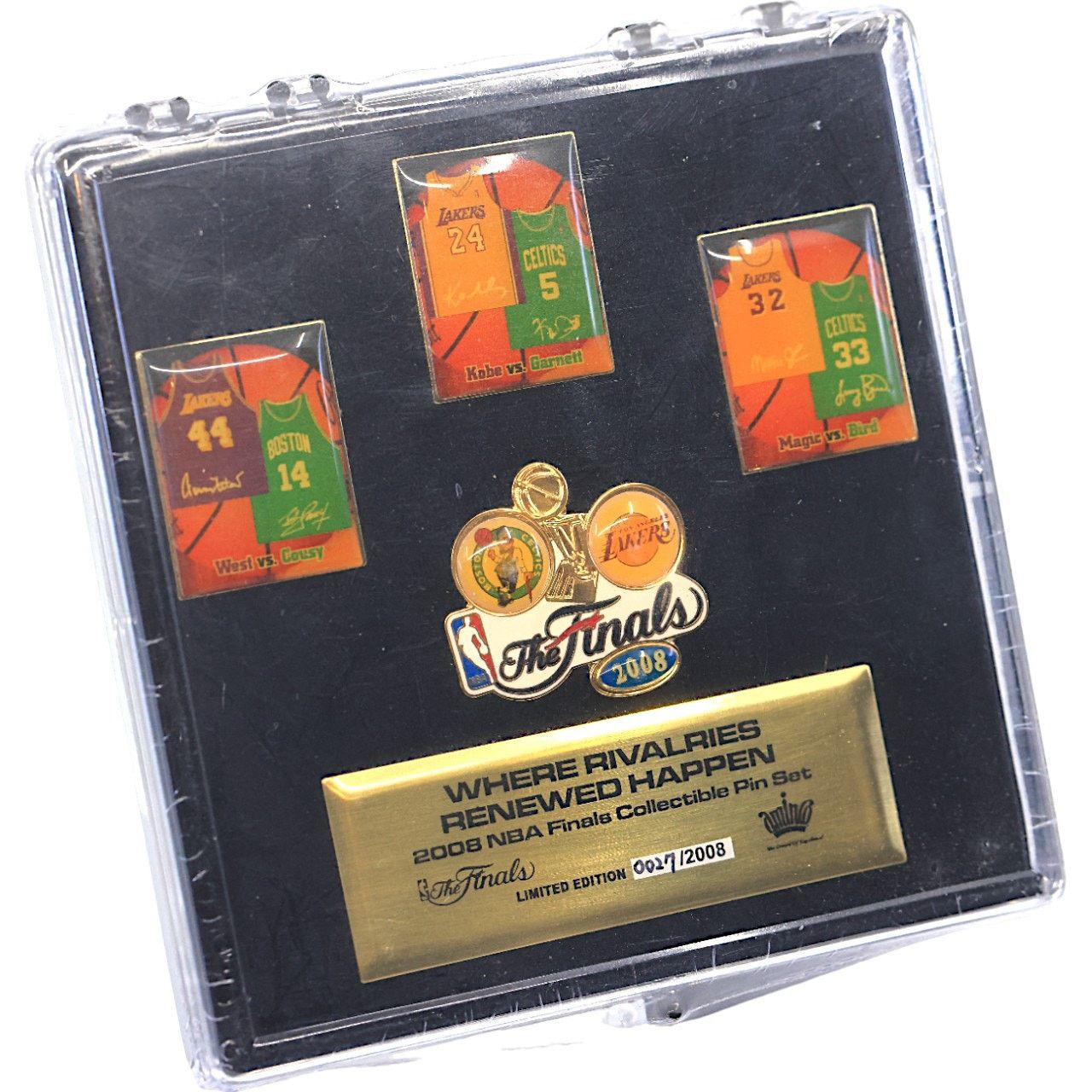 NBA NBA Finals 2008 Pin Set Boston Celtics v Los Angeles Lakers Size ONE SIZE - 9 Thumbnail
