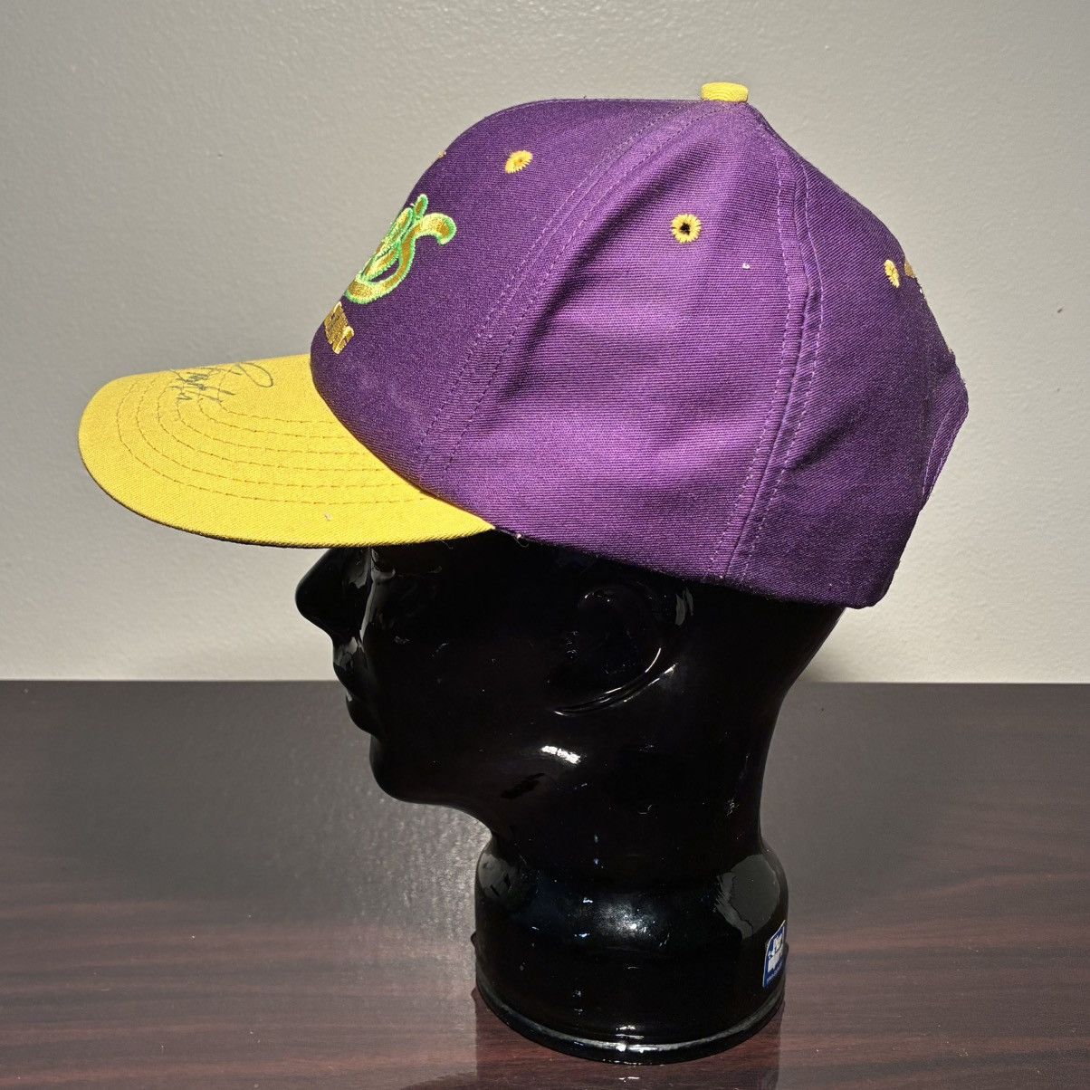 Camel Camel Joe cigarettes nascar neon yellow snap back hat Size ONE SIZE - 5 Thumbnail