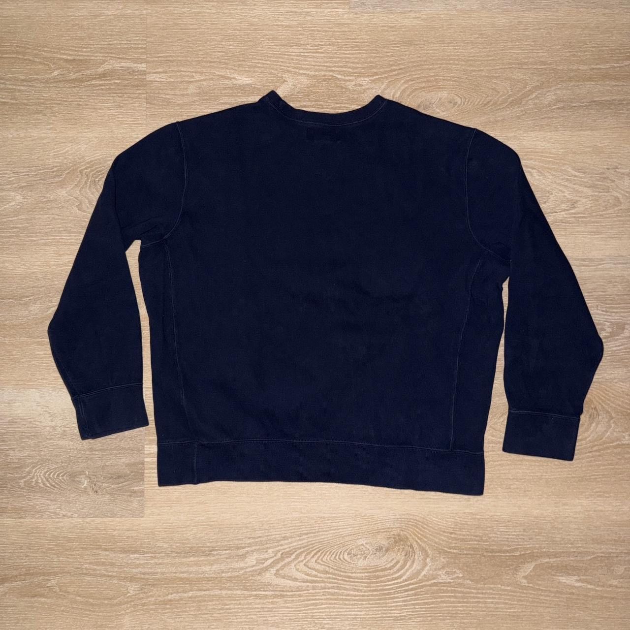 Polo Ralph Lauren Vintage Polo Ralph Lauren Navy Crewneck Sweater Size US XL / EU 56 / 4 - 2 Thumbnail