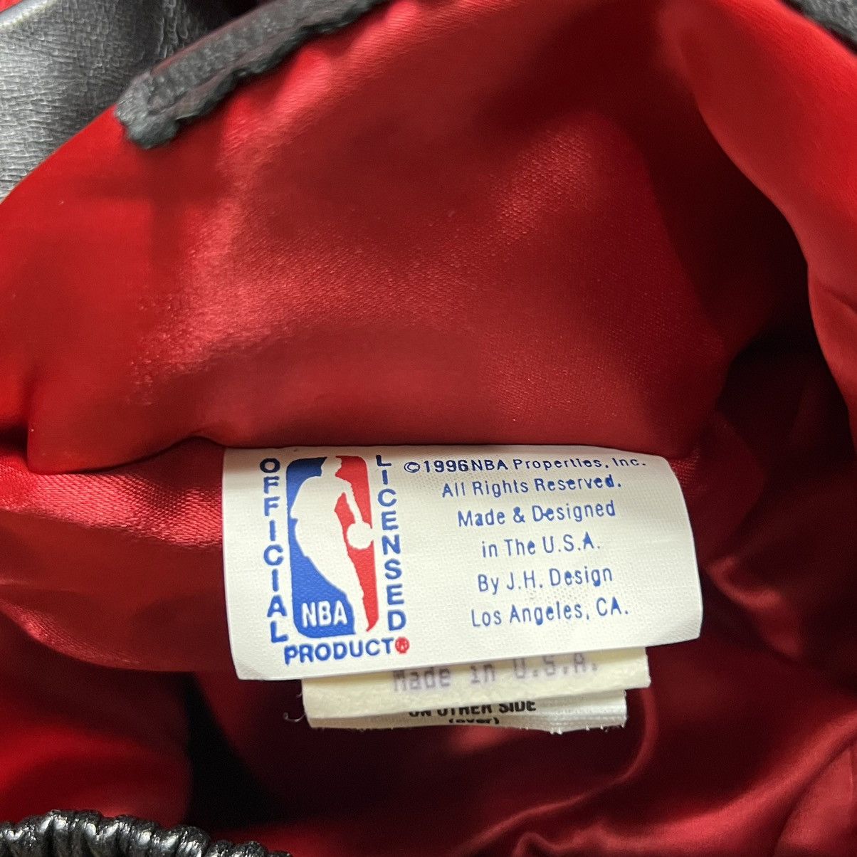 Jeff Hamilton × NBA Jeff Hamilton NBA Bulls 5 Time Champions Leather Jacket Size US M / EU 48-50 / 2 - 6 Thumbnail