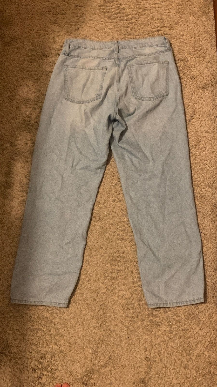 Forever 21 Forever 21 light wash wide leg jeans Size 28" / US 6 / IT 42 - 2 Thumbnail