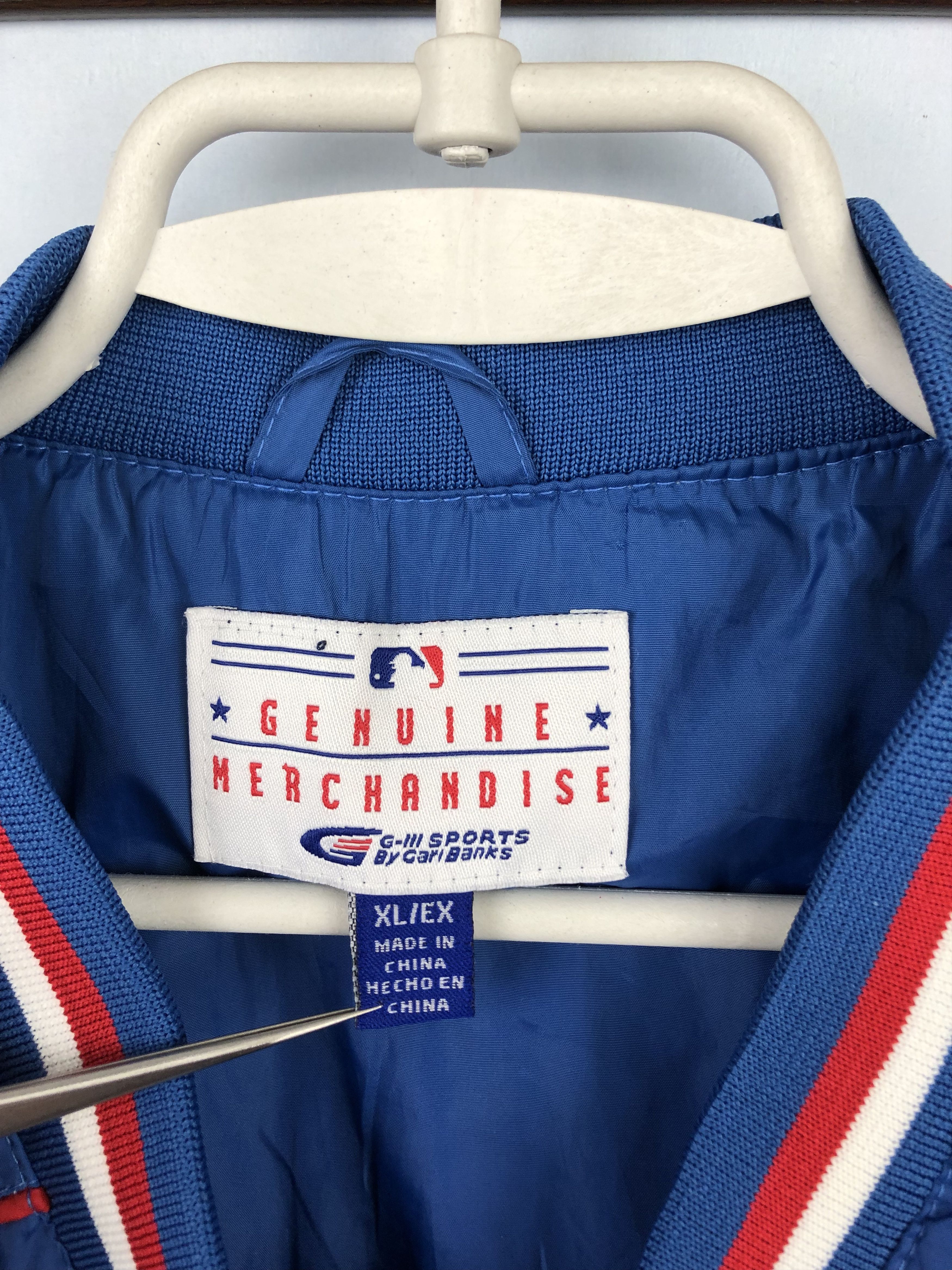 MLB Vintage Chicago Cubs Sweatshirt Blue MLB Baseball Jacket Size US XL / EU 56 / 4 - 11 Thumbnail