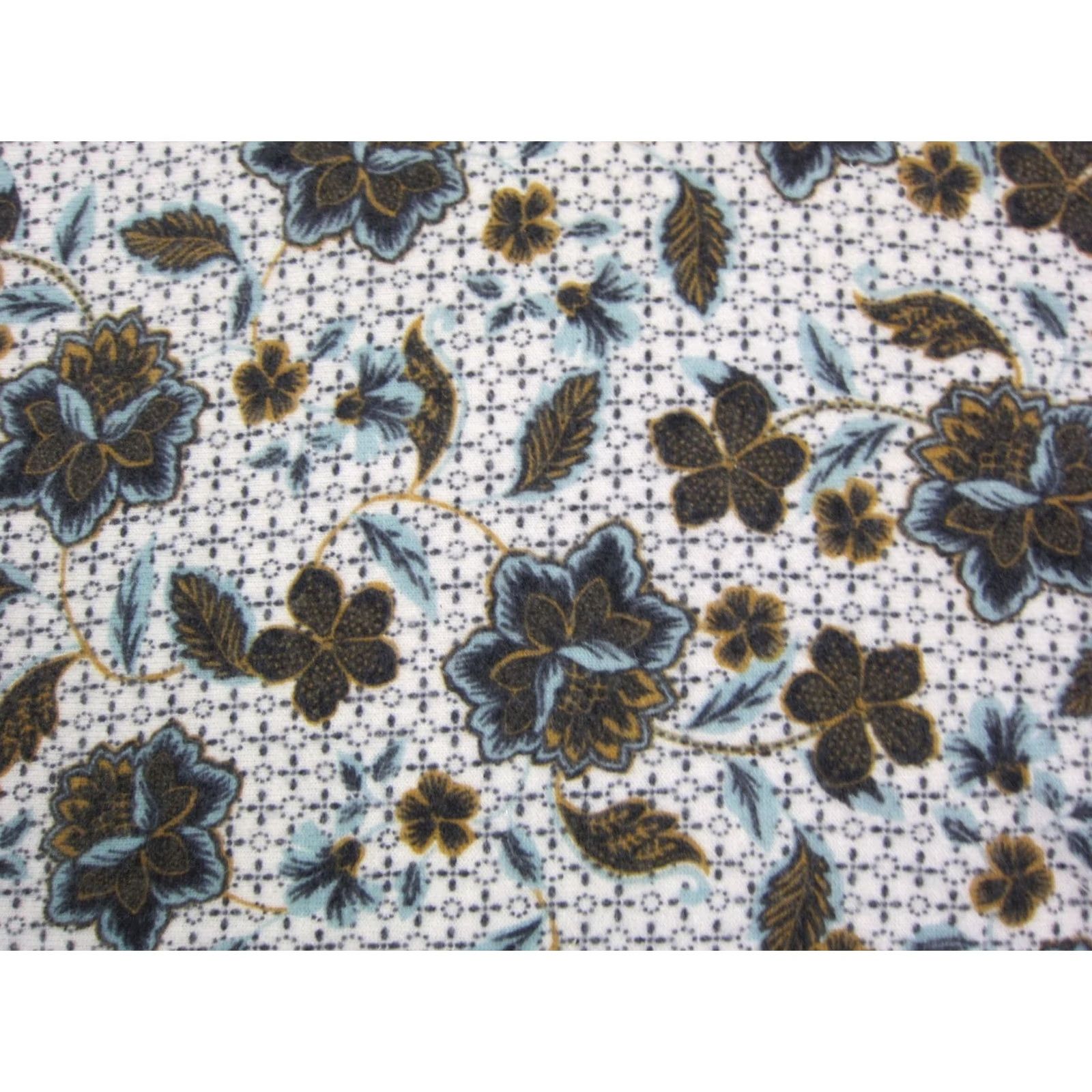 Vintage Garnet Hill Sweater Womens Large Creme Black Floral 100% Cashmere Ladies V-Neck Pull​over Long Sleeve Dolman Pattern Floral Casual/Workwear Size L / US 10 / IT 46 - 3 Thumbnail