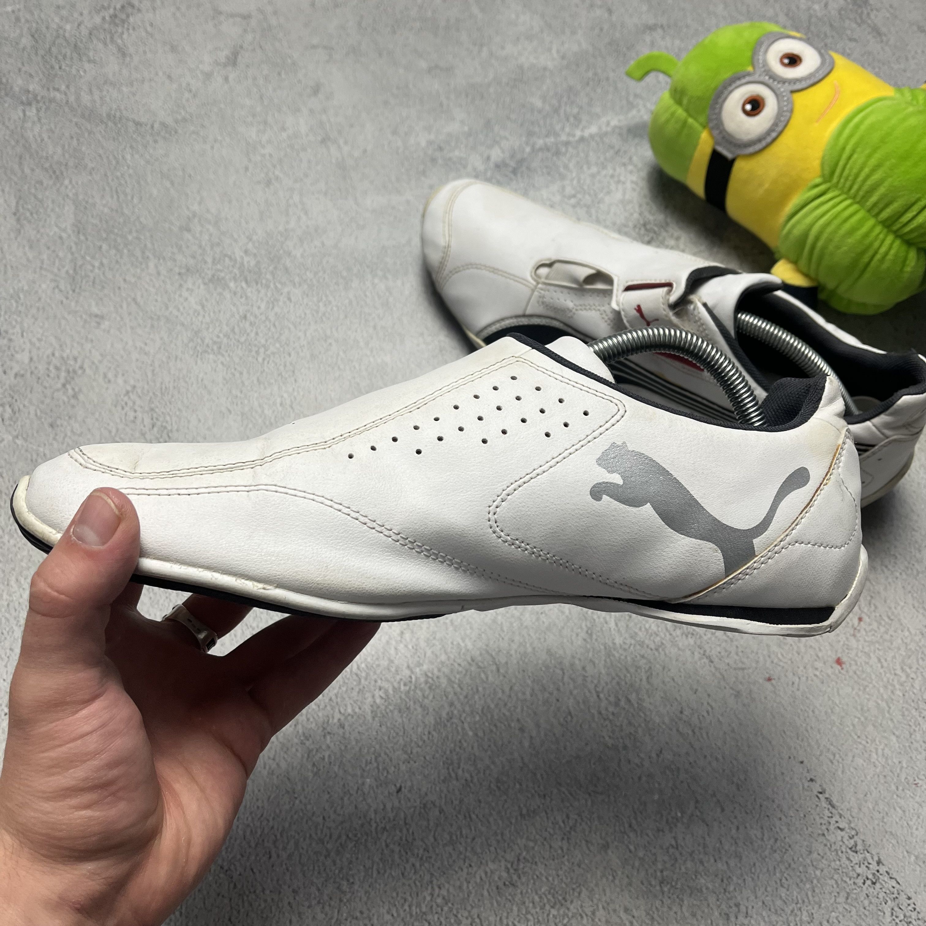 Japanese Brand Puma Speed Cat style Y2K Leather Japanese Sneakers Size US 10 / EU 43 - 7 Thumbnail