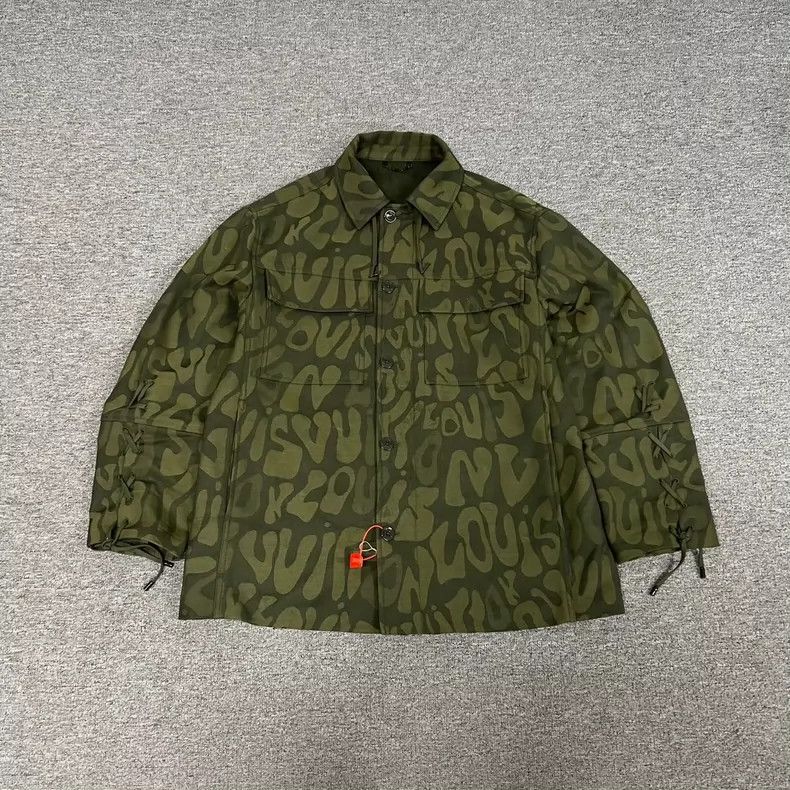 Louis Vuitton Louis Vuitton Lettered overalls jacket 2505-Nextarrow Size US M / EU 48-50 / 2 - 1 Thumbnail