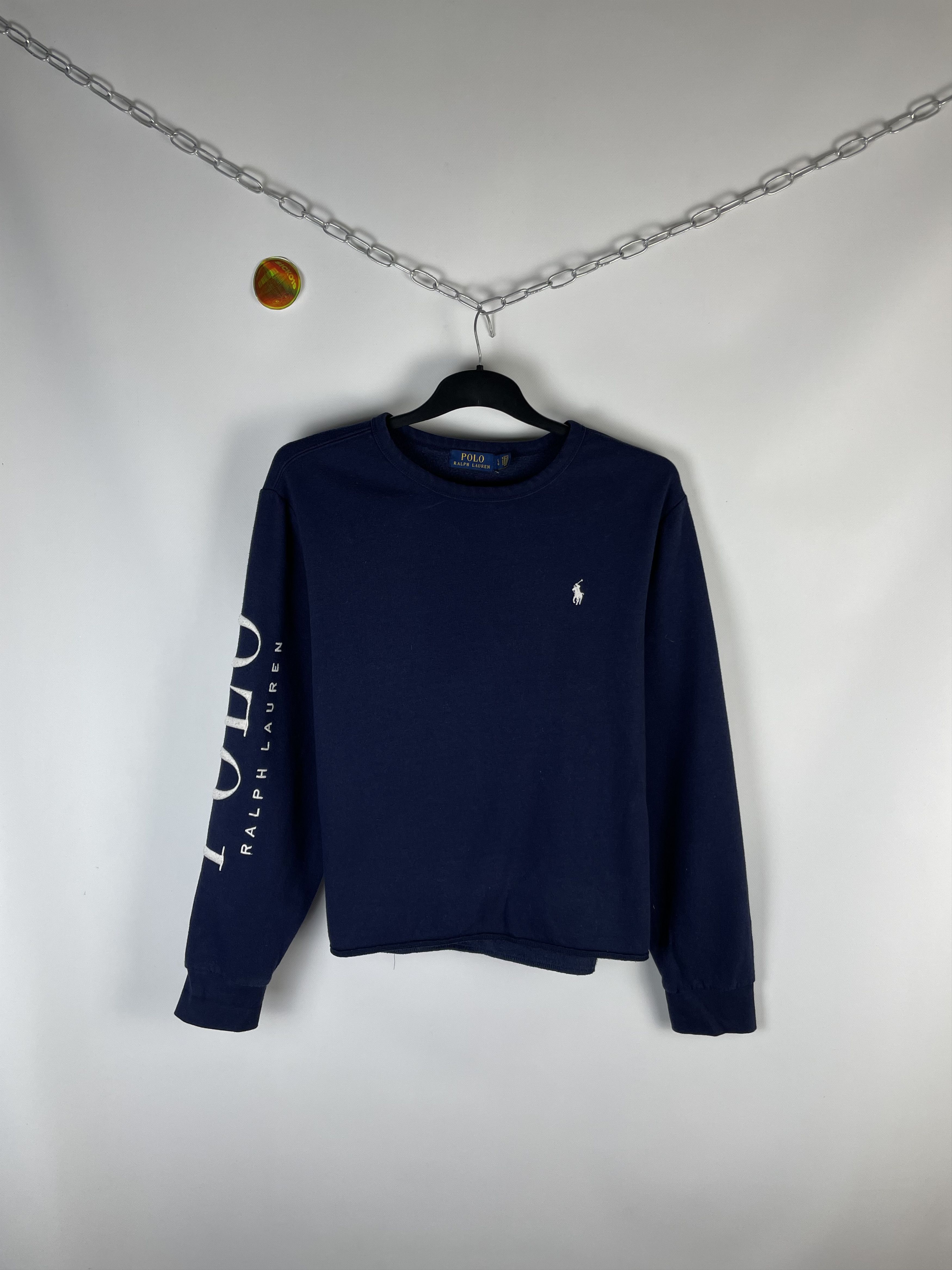 Polo Ralph Lauren × Vintage Vintage Polo Ralph Lauren Sweat Sweatshirts Size L / US 10 / IT 46 - 1 Thumbnail