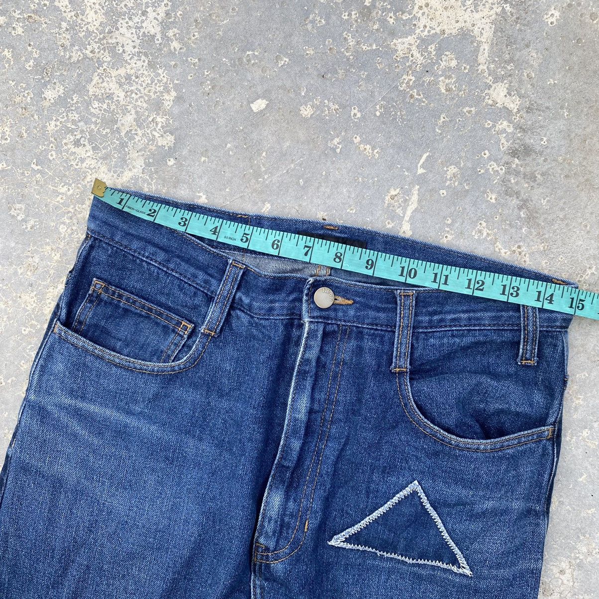 Issey Miyake × Japanese Brand × Ne-Net vintage ne-net patchwork jeans Size US 31 - 19 Thumbnail