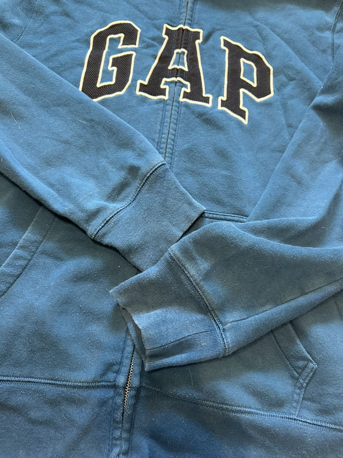 Gap HOODIE GAP Y2K VINTAGE STREETWEAR BIG LOGO,SIZEL Size US L / EU 52-54 / 3 - 10 Thumbnail