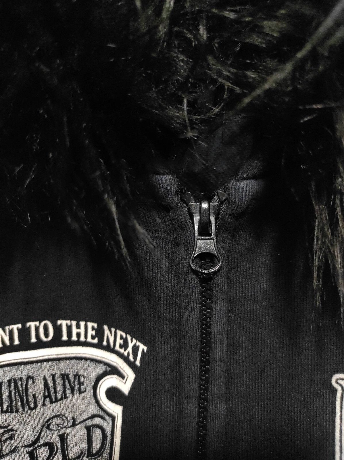 Japanese Brand Russ-K zipper fur hoodie LGB style Size US M / EU 48-50 / 2 - 7 Thumbnail