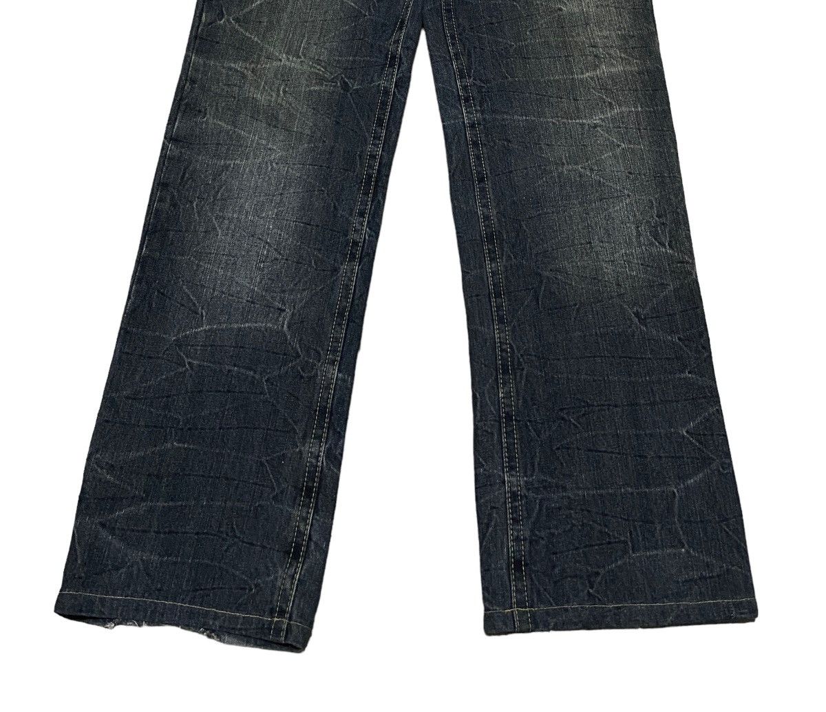If Six Was Nine Very Rare Design Vintage Japanese Brand Sunbric Jeans 1990s Size US 34 / EU 50 - 5 Thumbnail
