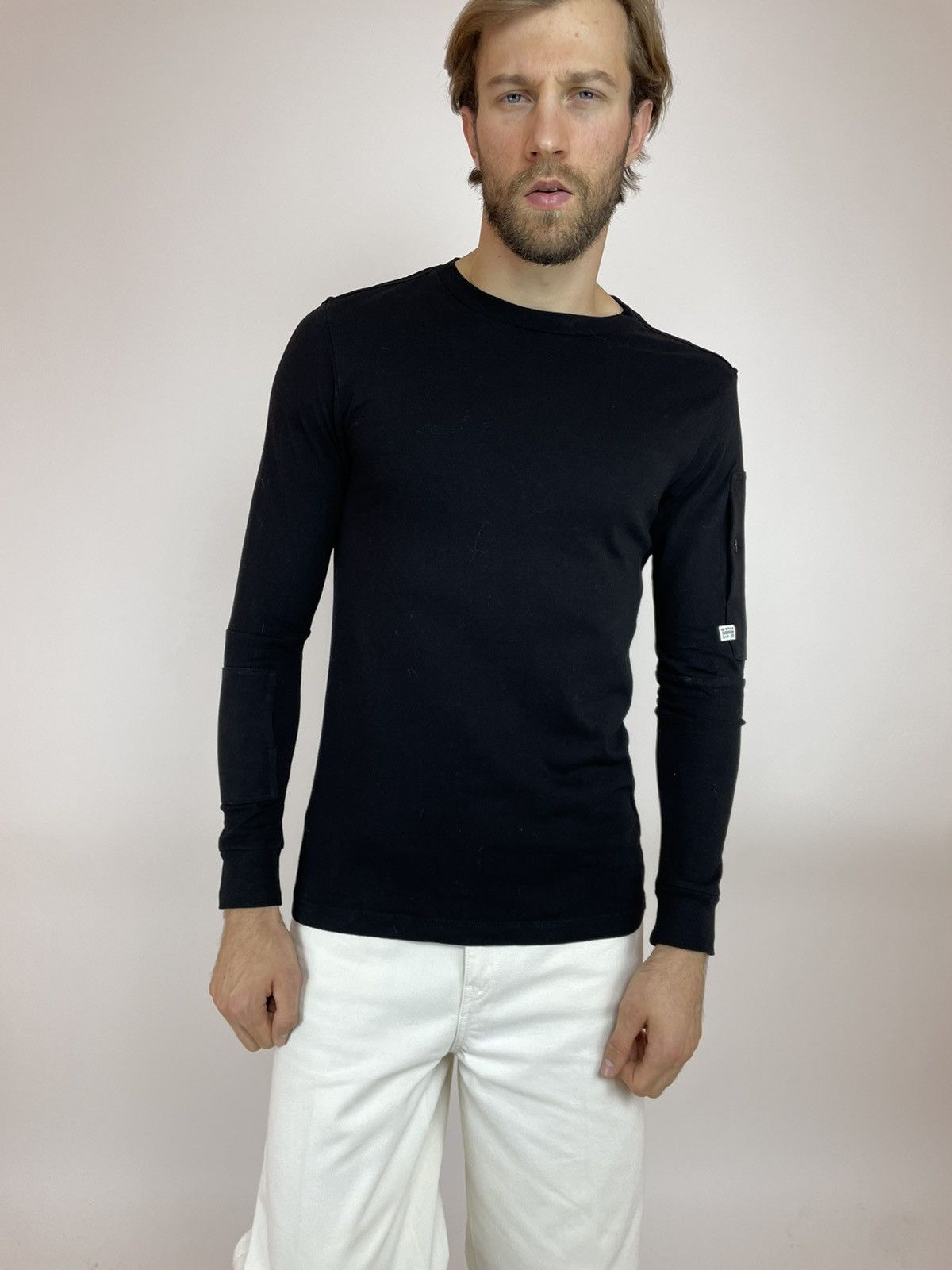 G-Star × Japanese Brand G-star STALT Regular R T L/S sweatshirt Mens size S Size US S / EU 44-46 / 1 - 1 Thumbnail